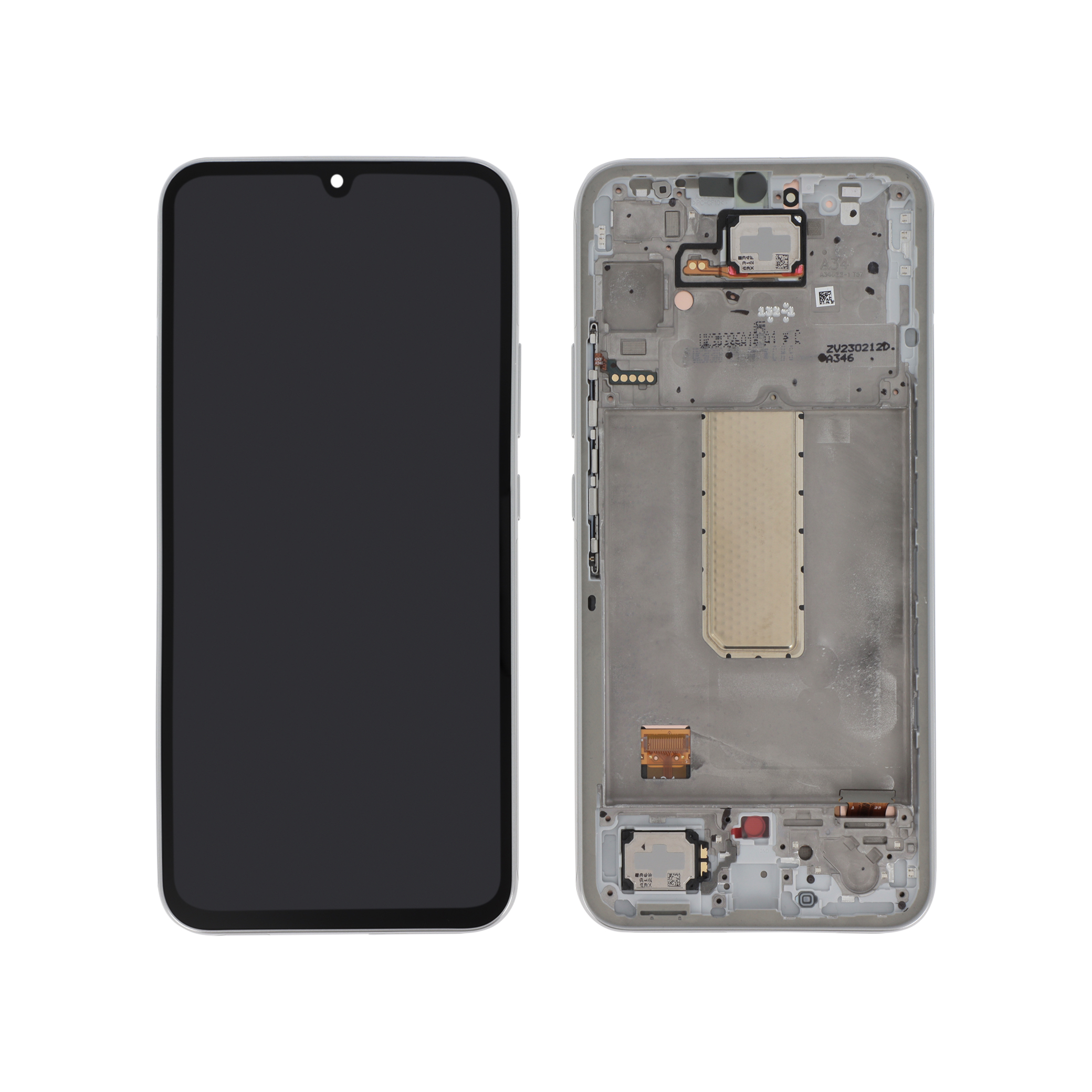 Display complet Samsung Galaxy A34 5G (A346B) Silver Service Pack