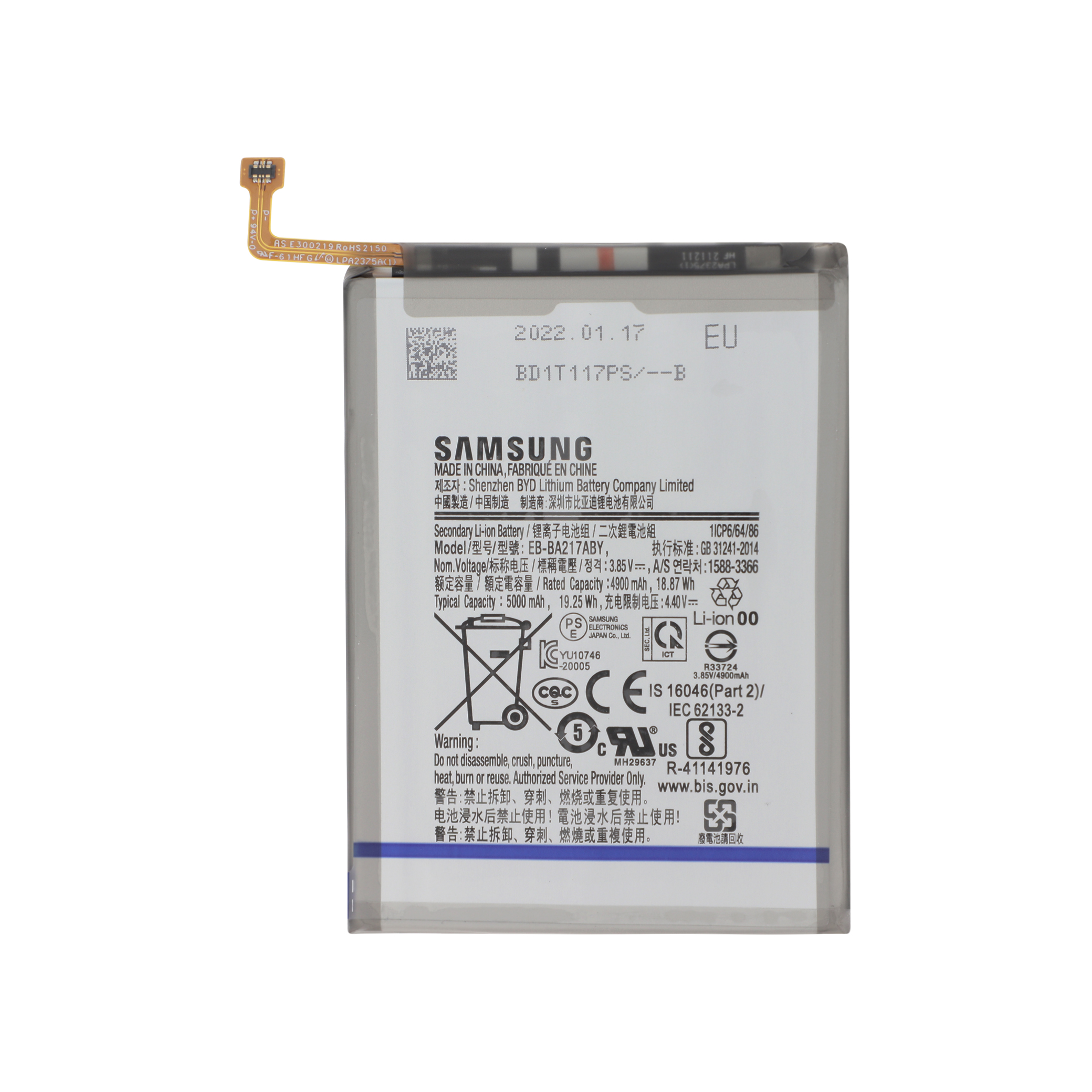 Baterie Samsung Galaxy A12 / A13 4G / A21s EB-BA217ABY Service Pack