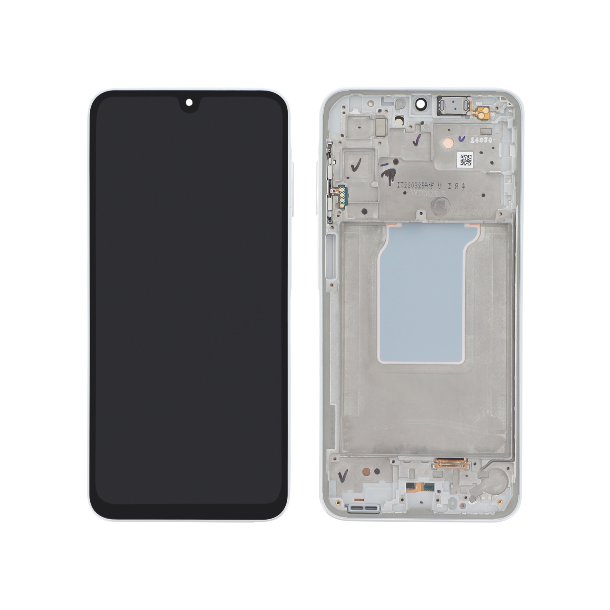 Display complet Samsung Galaxy A26 5G (A266B) Alb Service Pack