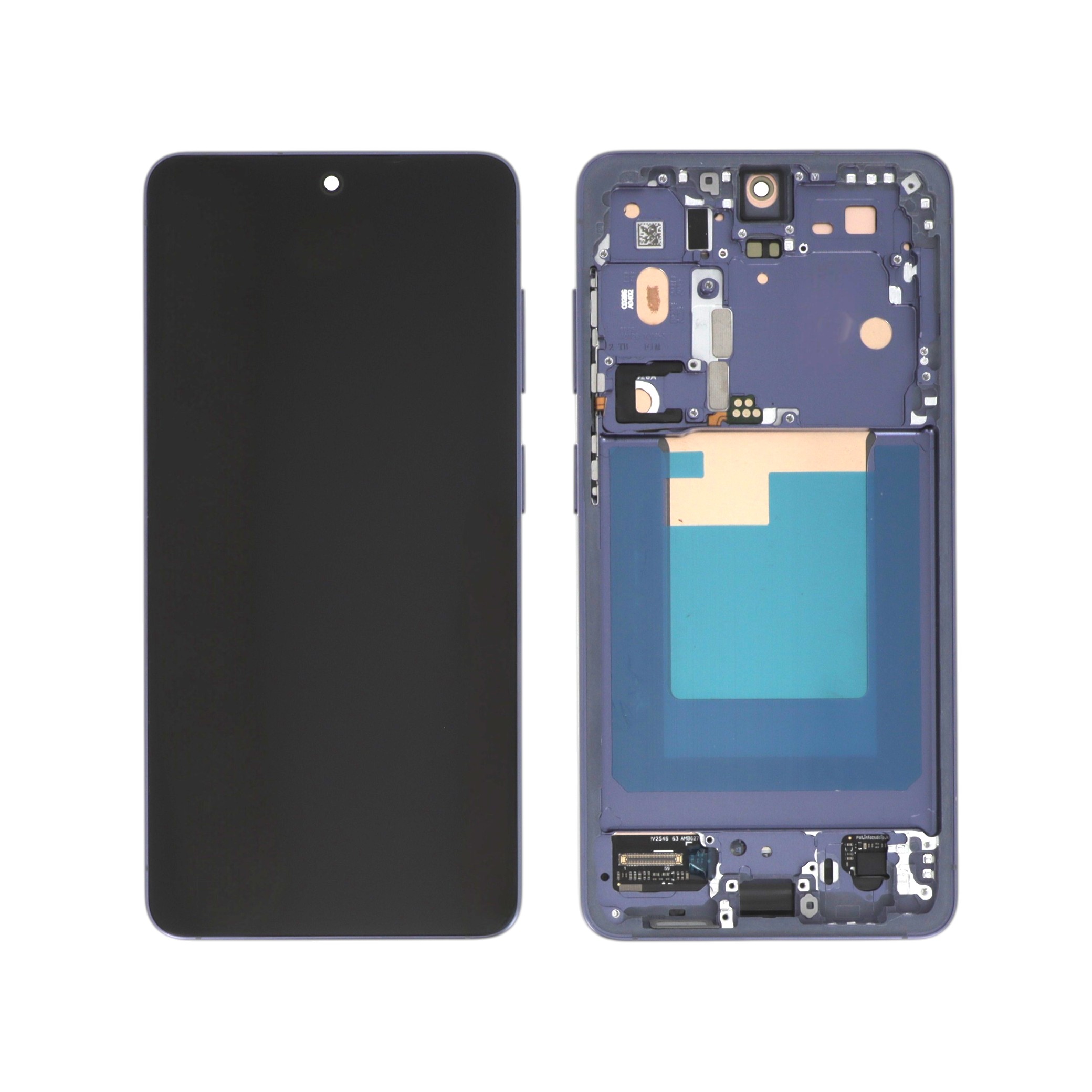 Display complet cu ramă Samsung Galaxy S26 (S942B) Mov Reconditionat
