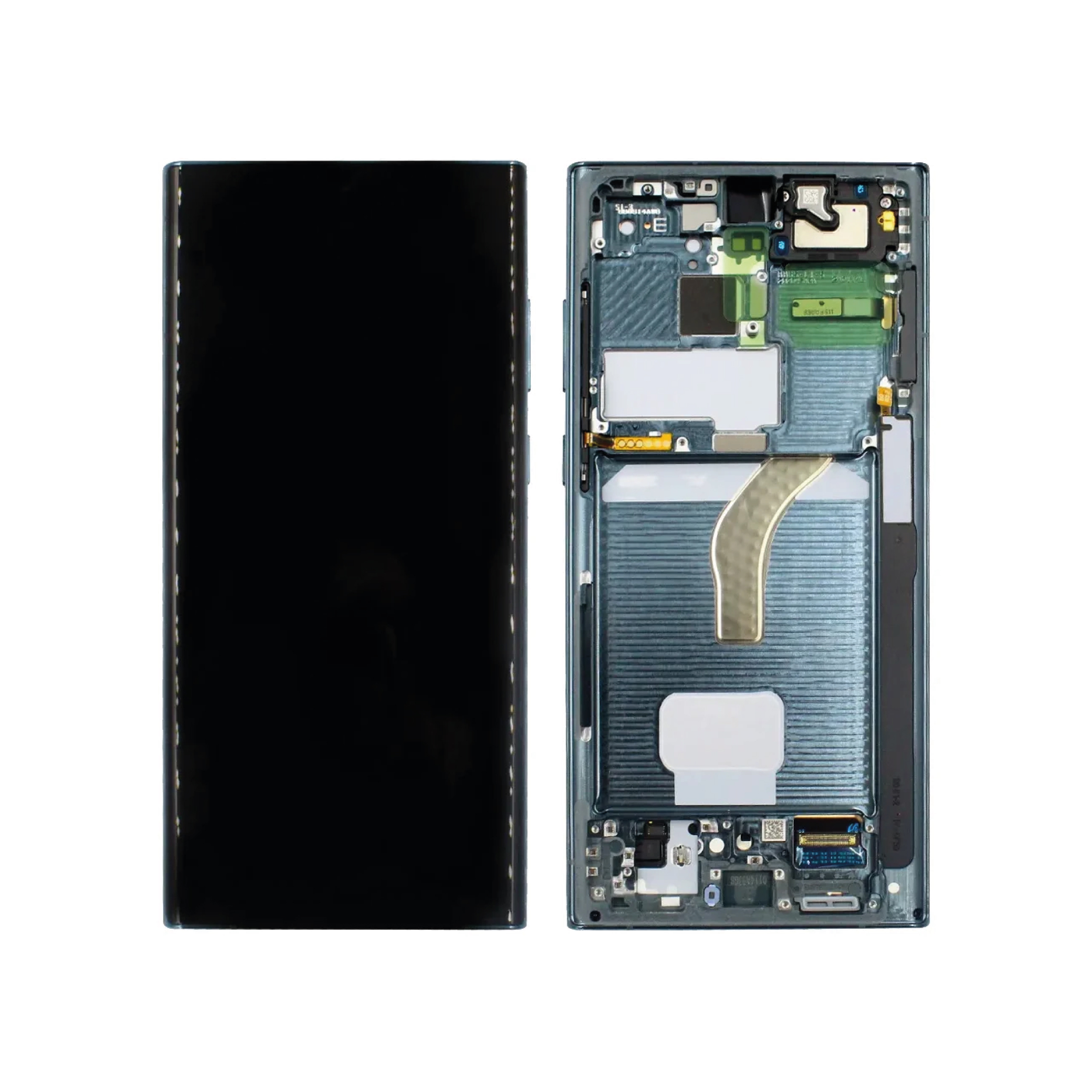 Display Assembly Samsung Galaxy S22 Ultra (S908) Green Service Pack