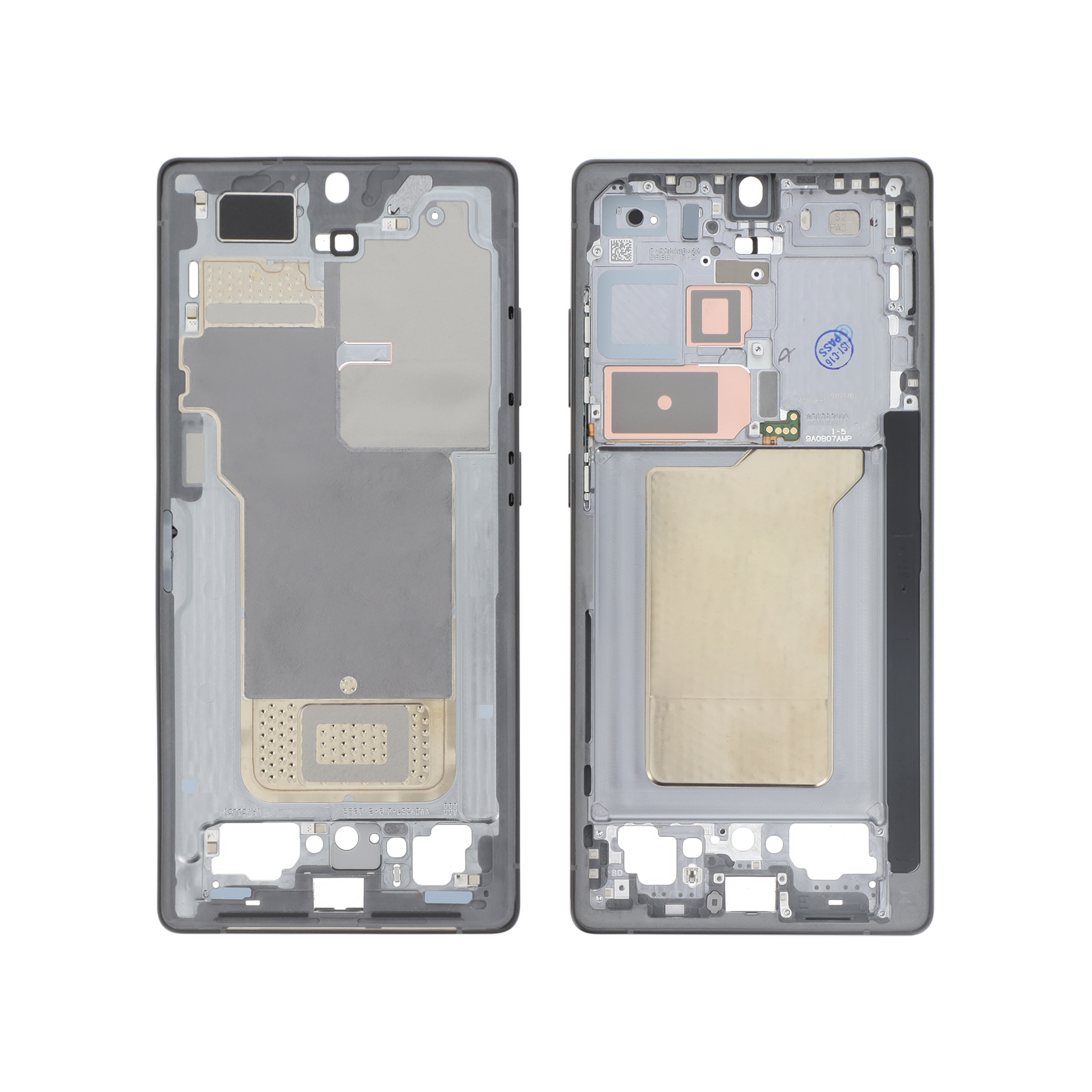 Midframe Black Samsung Galaxy S25 Ultra (S938B) Service Pack