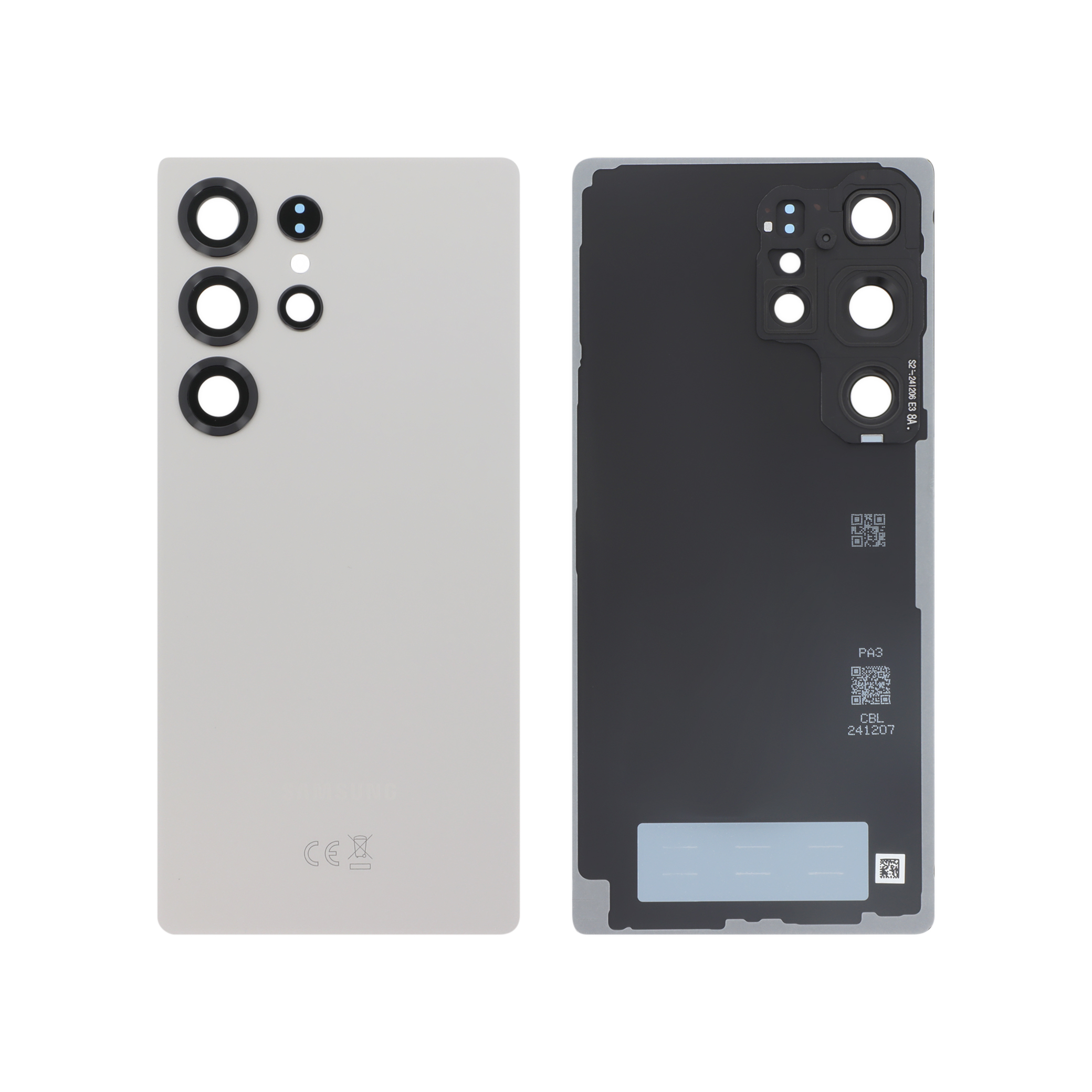 Capac spate Samsung Galaxy S25 Ultra (S938B) Titanium Grey Service Pack