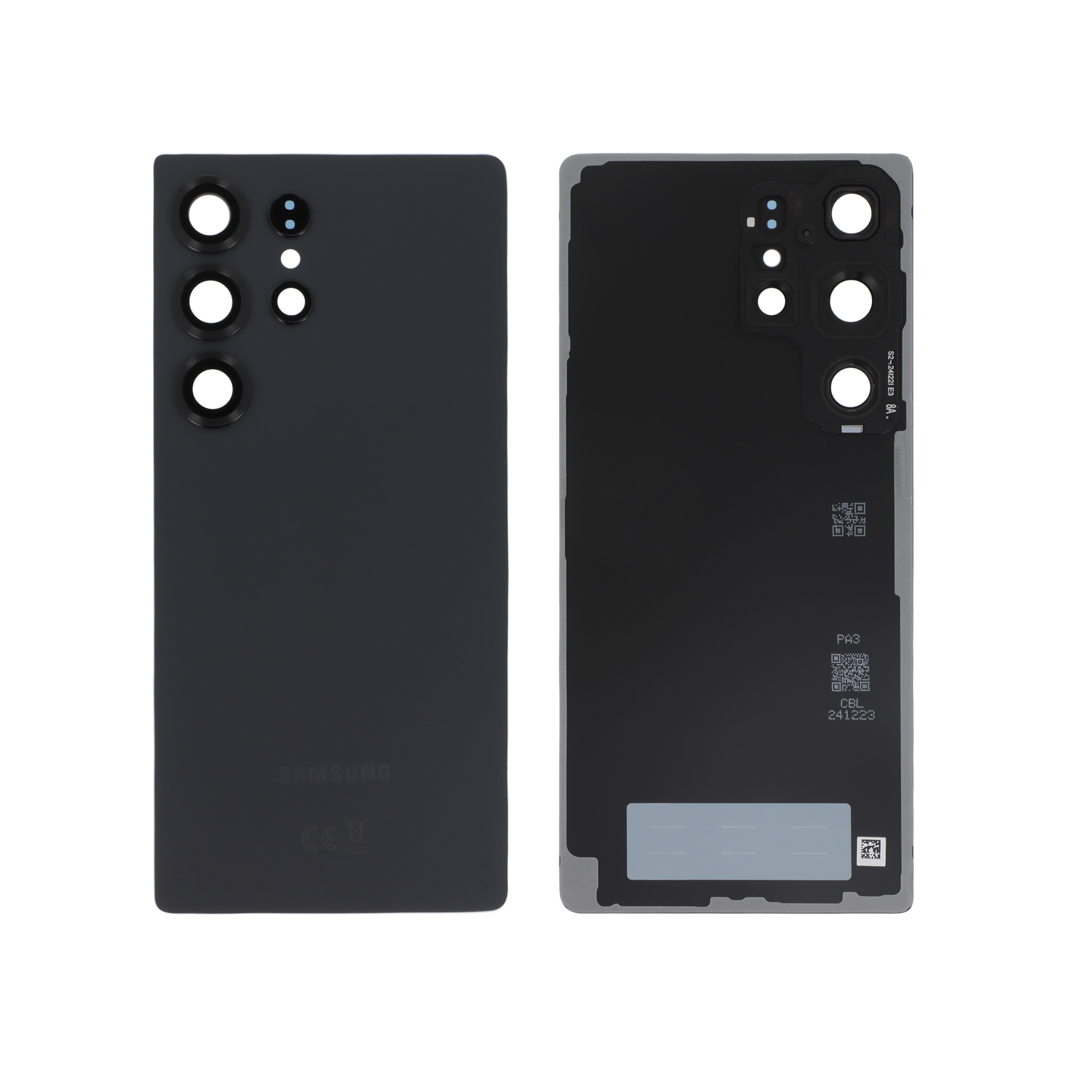 Capac spate Samsung Galaxy S25 Ultra (S938B) Titanium Black Service Pack