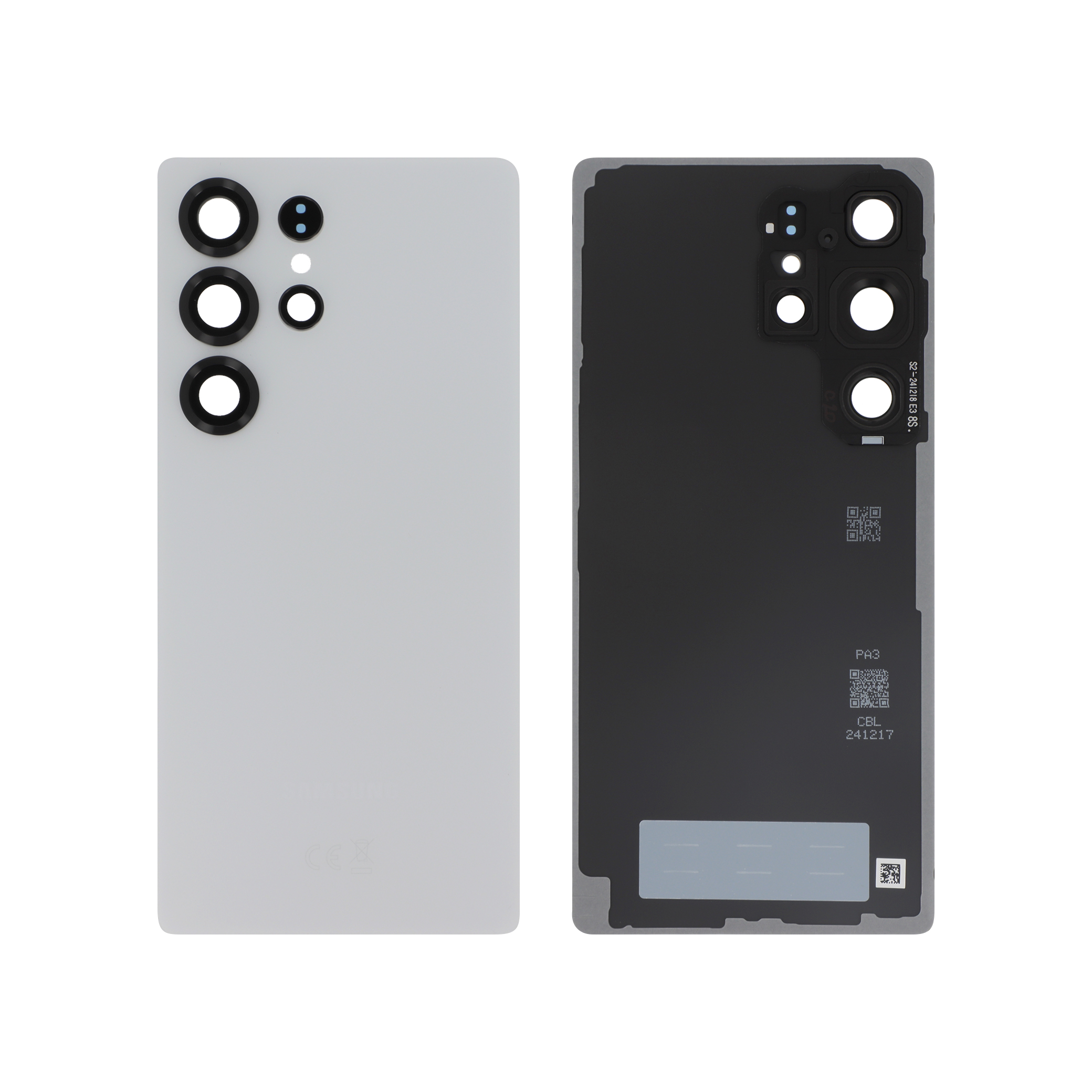 Capac spate Samsung Galaxy S25 Ultra (S938B) Silver Titanium Service Pack