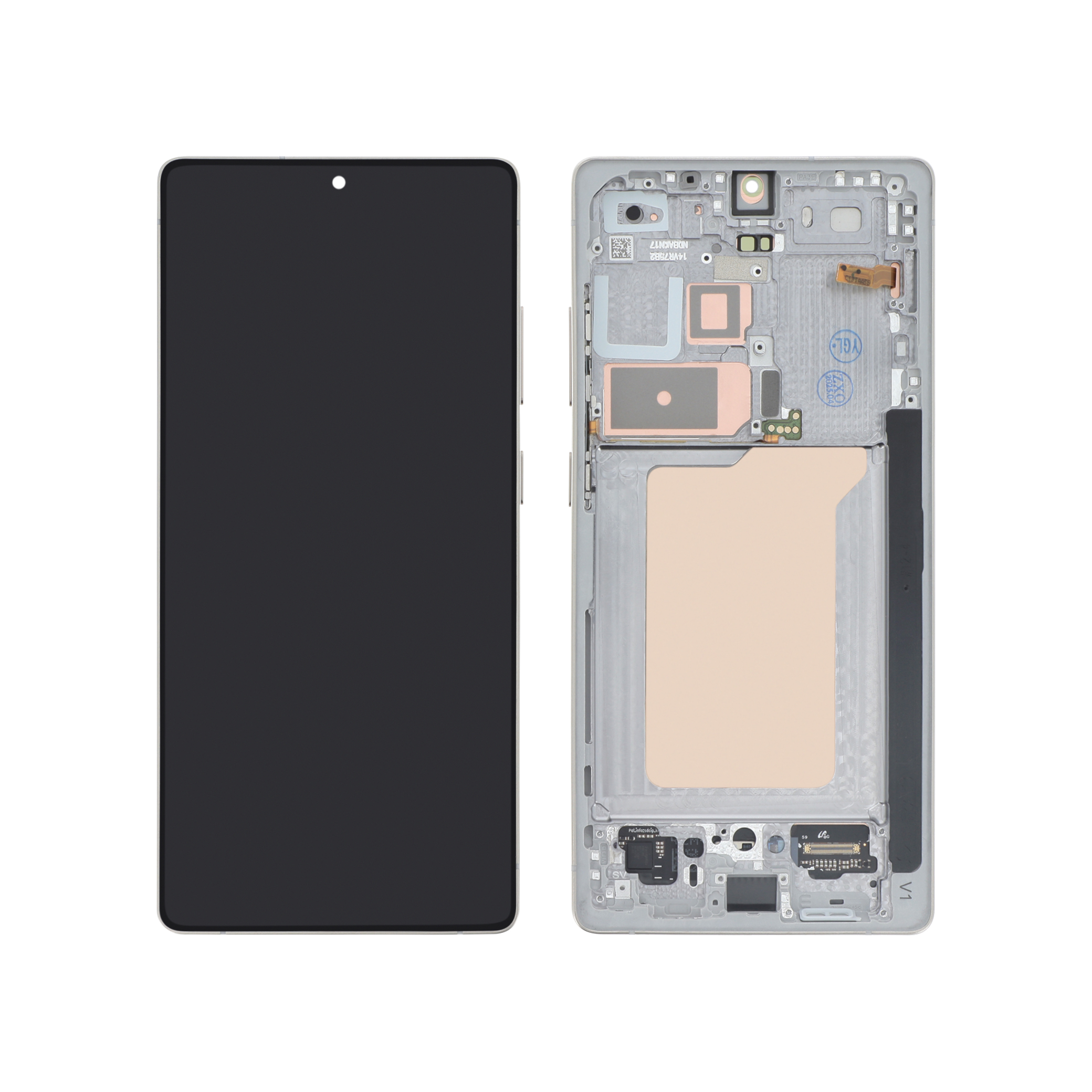 Display complet cu ramă Reconditionat Samsung Galaxy S25 Ultra (S938B) Pink Gold