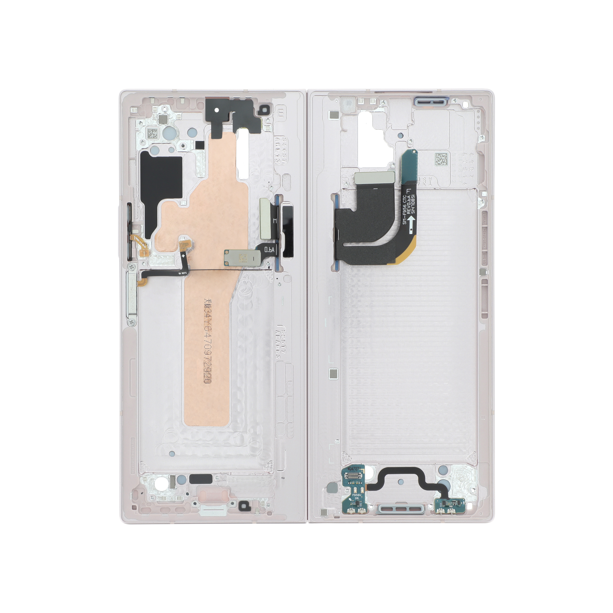 Midframe Samsung Galaxy Z Fold6 (F956B) Pink Service Pack