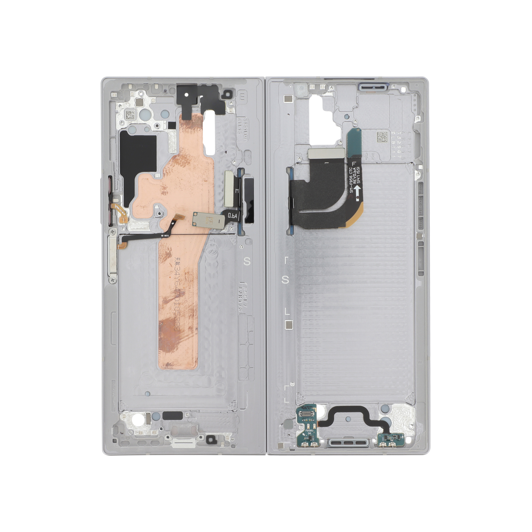 Midframe Grey Samsung Galaxy Z Fold6 (F956B) Service Pack