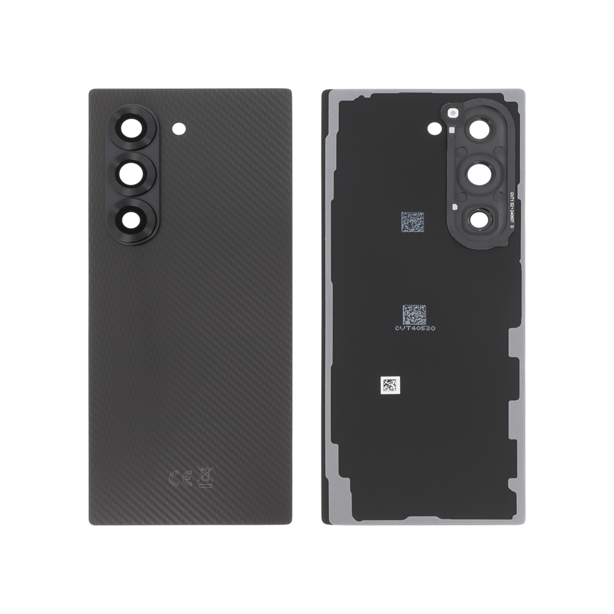 Capac spate Samsung Galaxy Z Fold6 (F956B) Carbon Black Service Pack