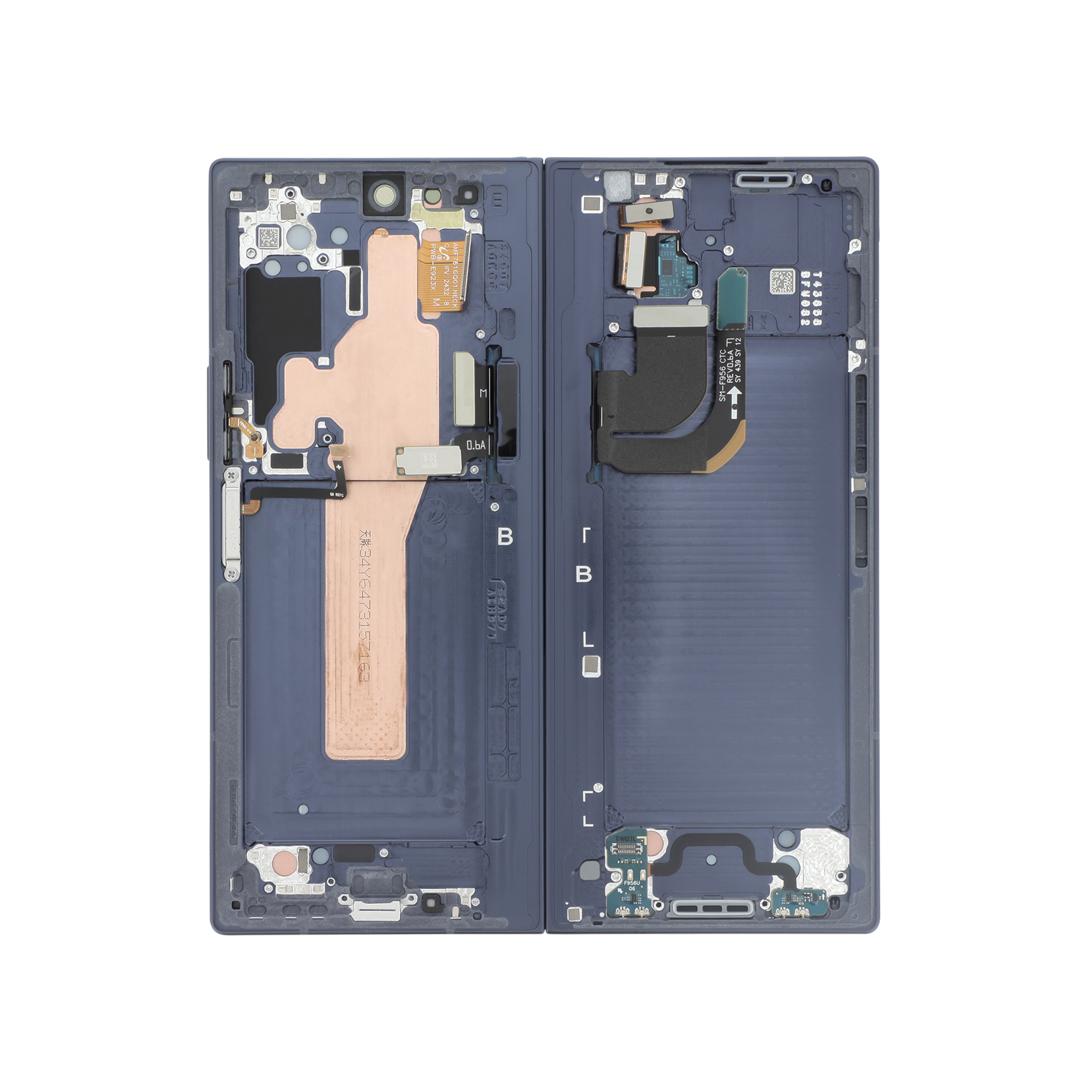 Display Assembly Samsung Galaxy Z Fold6 (F956B) Midnight Blue Service Pack