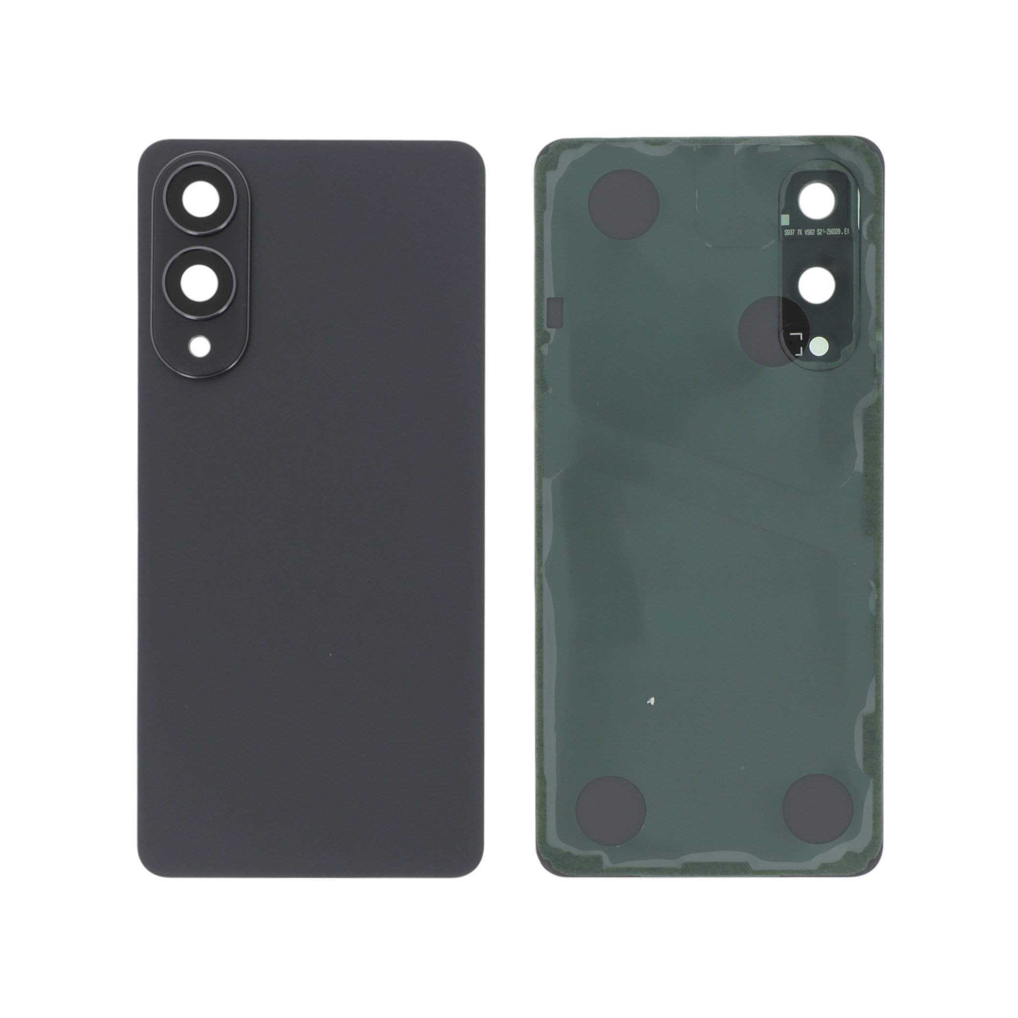 Capac spate Titanium Black + Cameră Lens Samsung Galaxy S25 Edge (S937B) No Logo