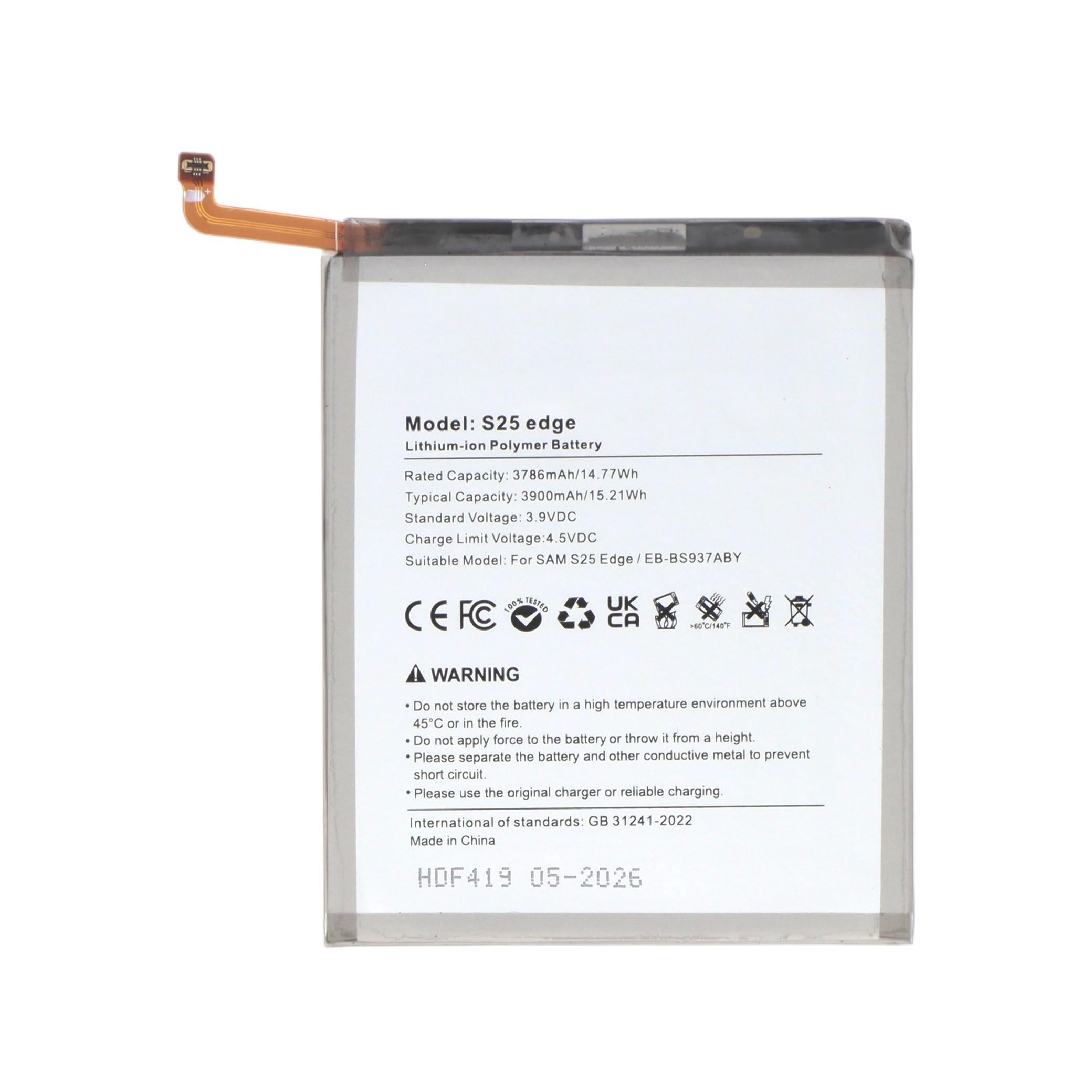 Baterie Samsung Galaxy S25 Edge (S937B) Compatibil