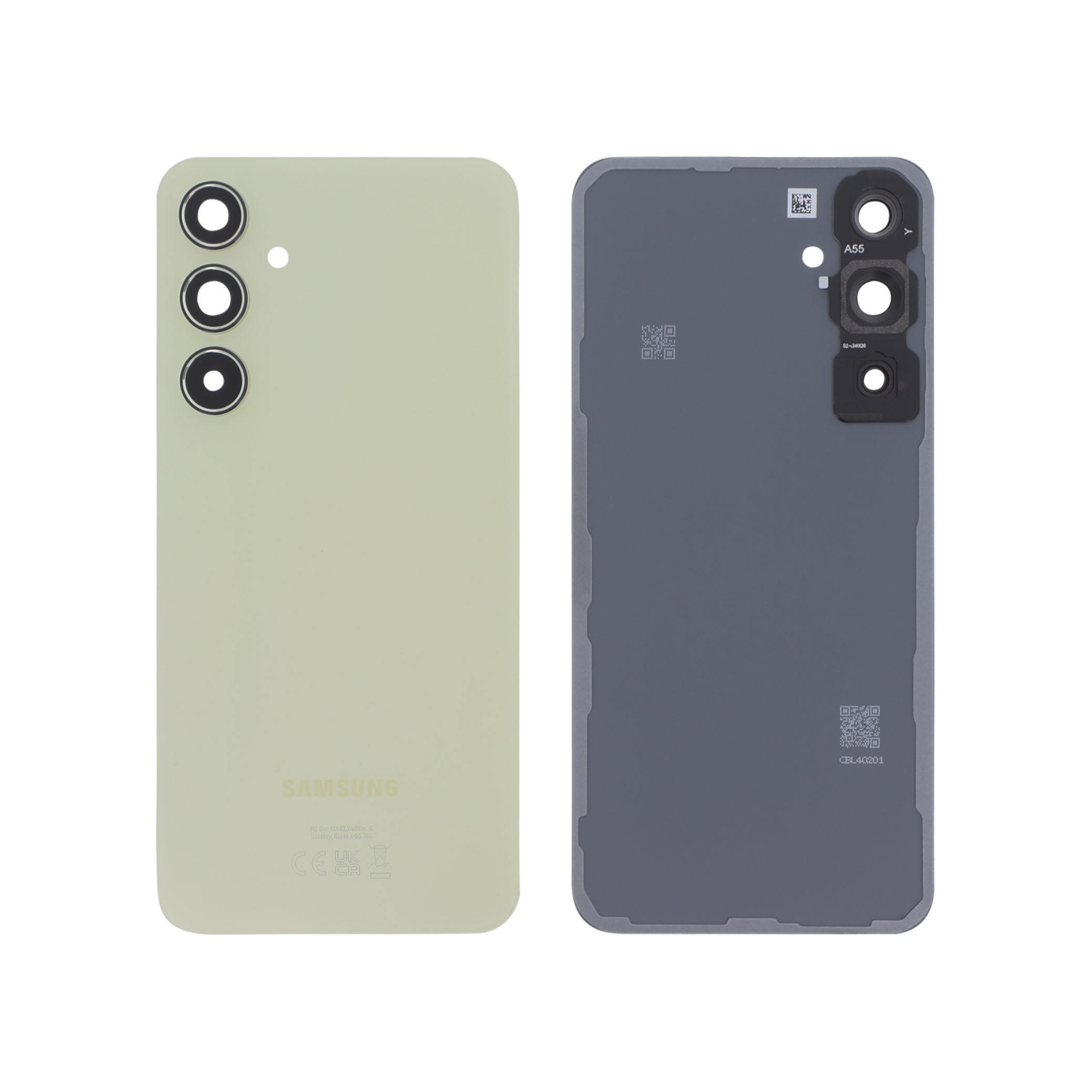 Capac spate Lime Samsung Galaxy A55 5G (A556B) Service Pack
