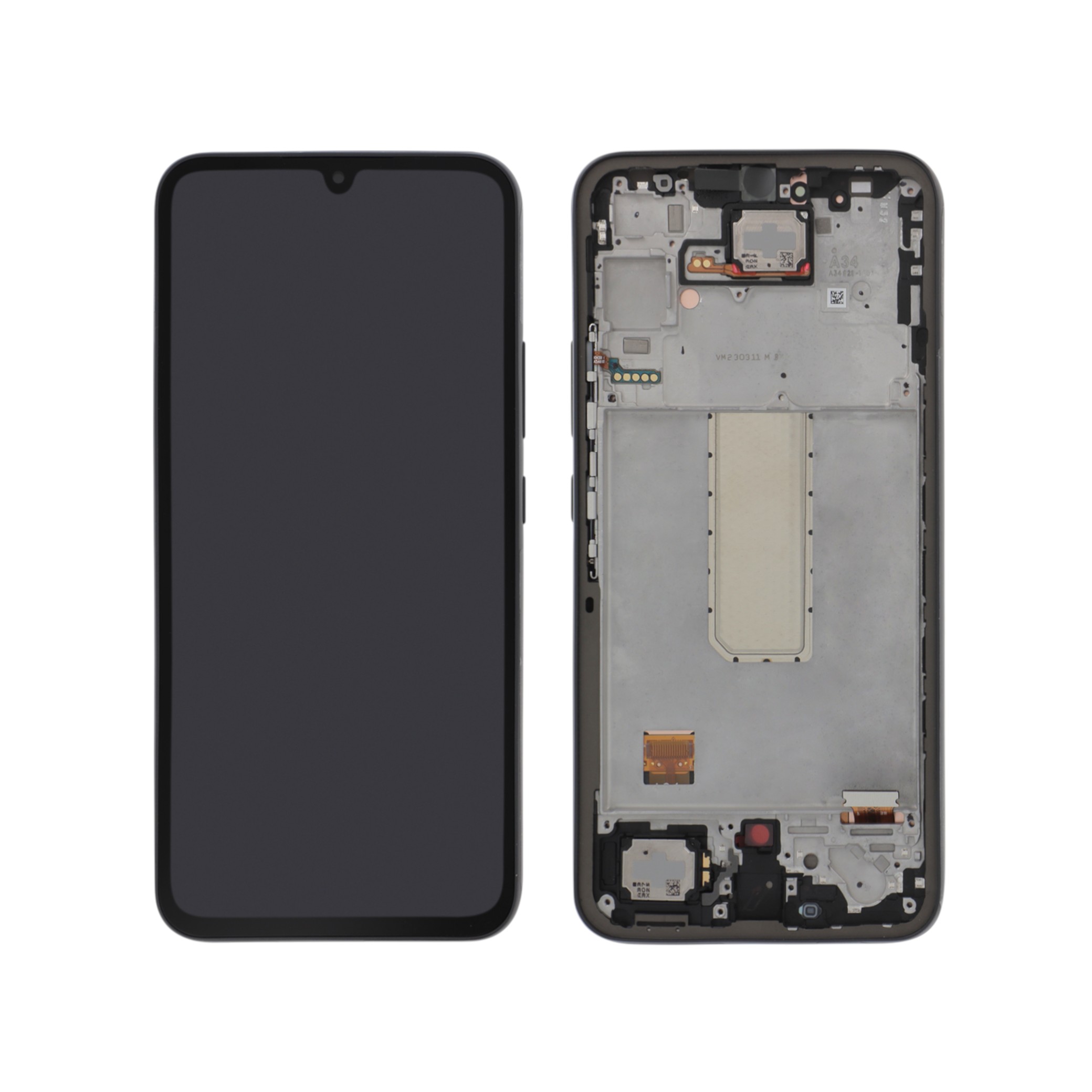 Display complet Samsung Galaxy A34 5G (A346B) Negru Service Pack