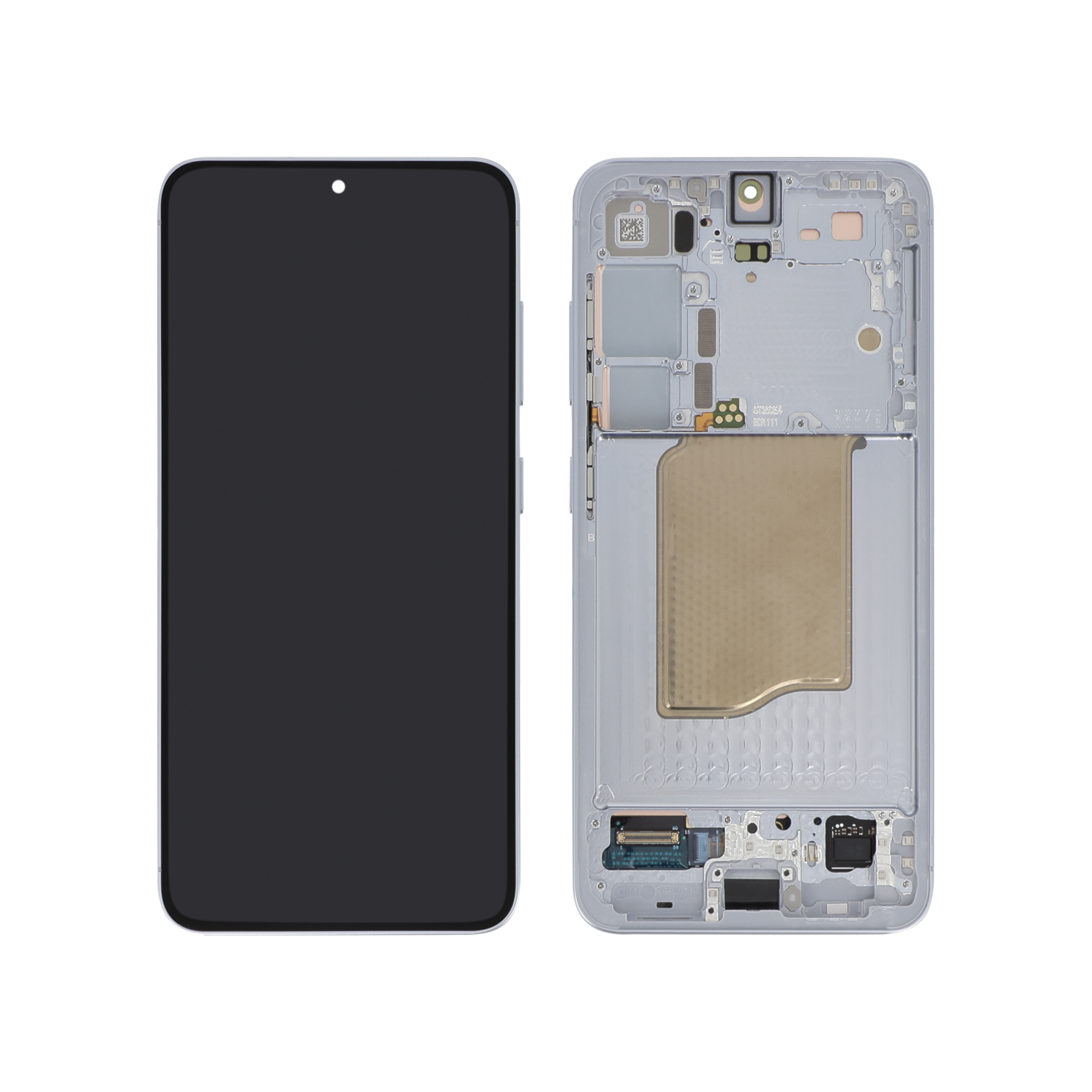 Display complet cu ramă Light Blue Samsung Galaxy S25 (S931B) Service Pack PA