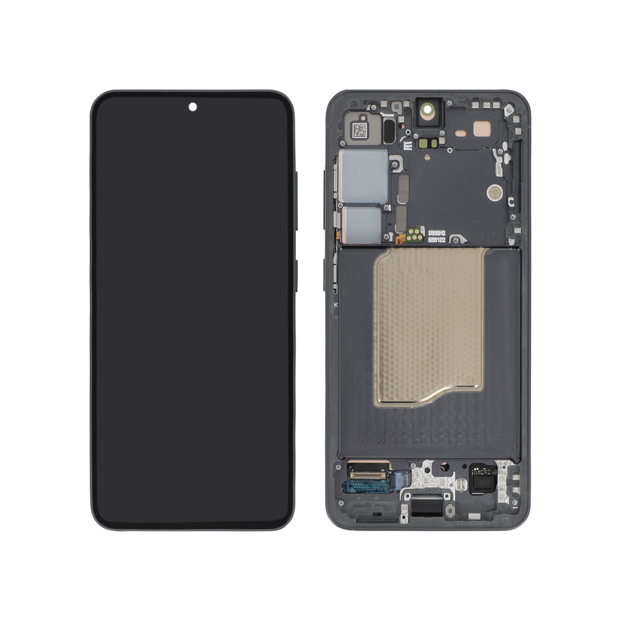Display complet Samsung Galaxy S25 (S931B) Absolute Black Service Pack PA