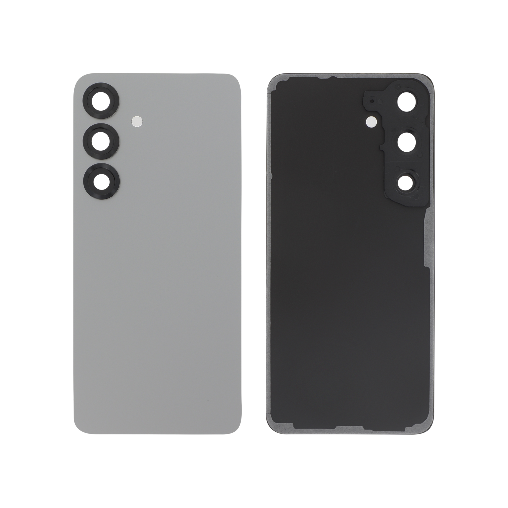 Capac spate Dark Silver Samsung Galaxy S25 (S931B), fara logo, compatibil