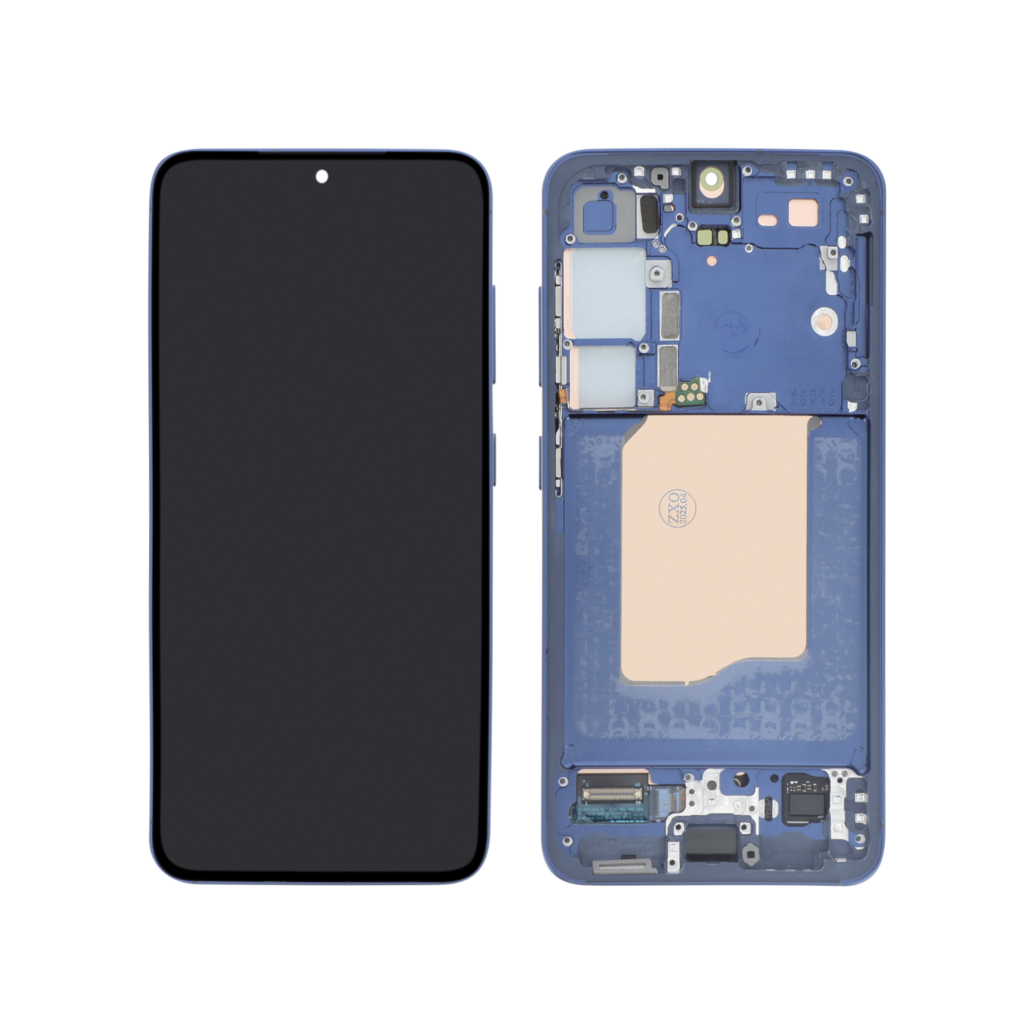Display complet cu ramă Samsung Galaxy S25 (S931B) Blue Night Reconditionat