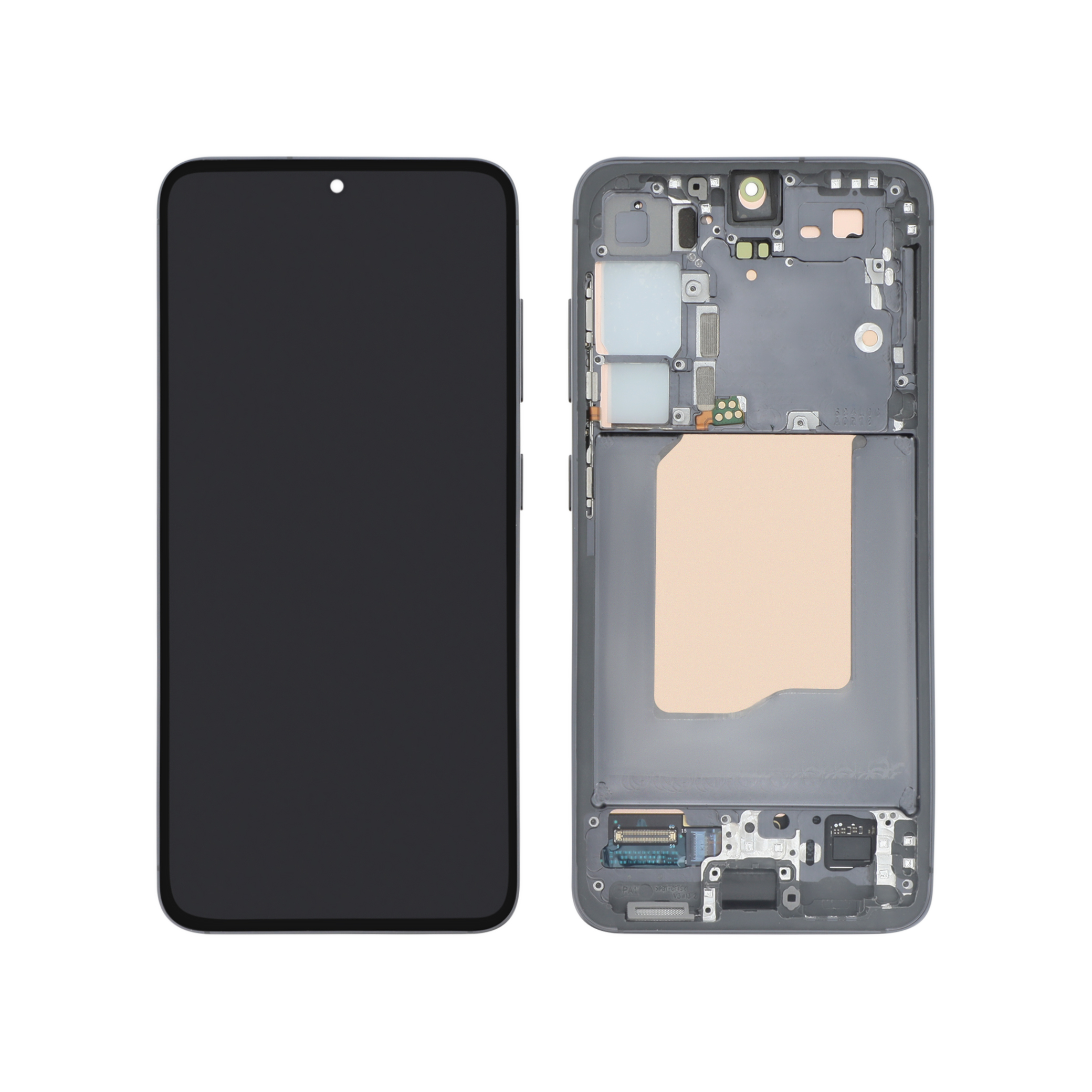 Display complet cu ramă Samsung Galaxy S25 (S931B) Black Reconditionat