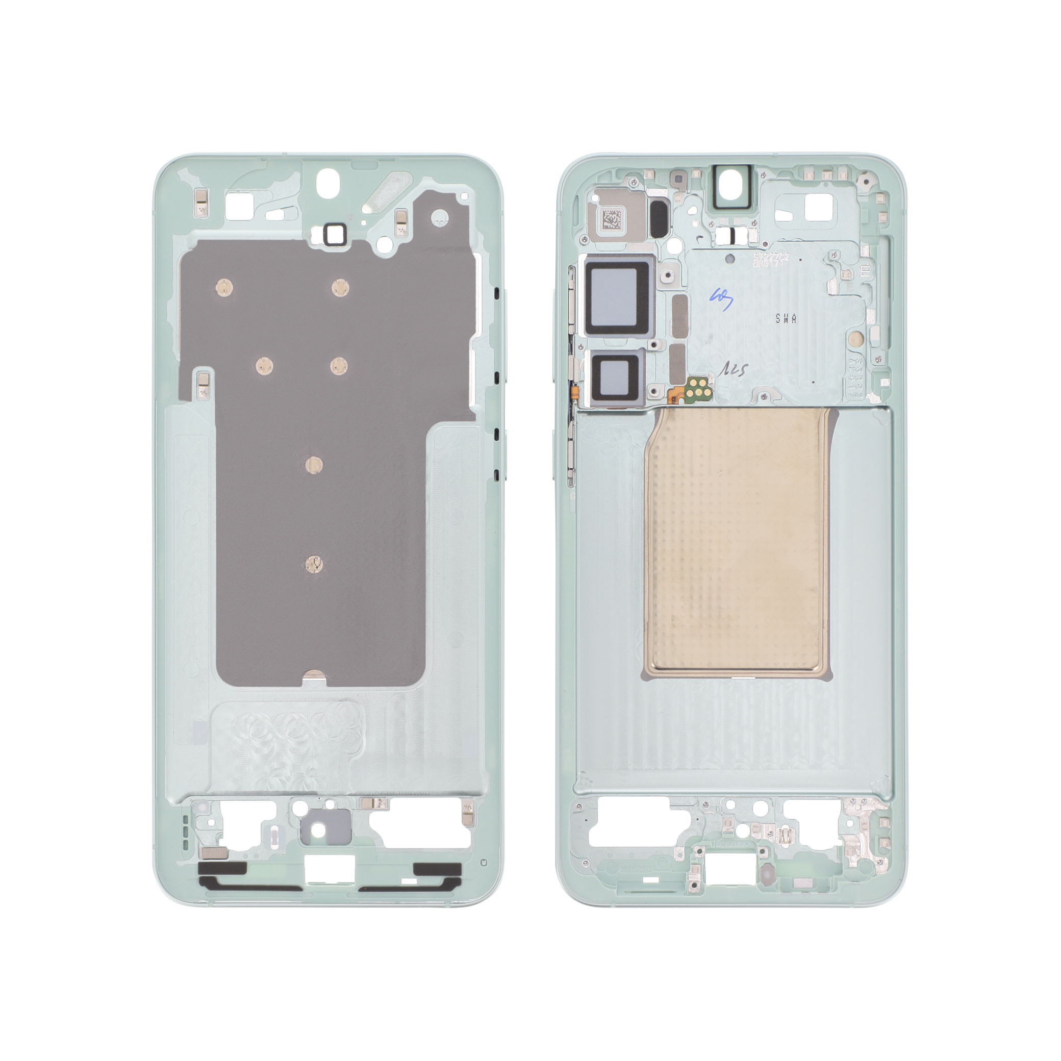 Midframe Water Green Samsung Galaxy S25+ (S936B) Service Pack