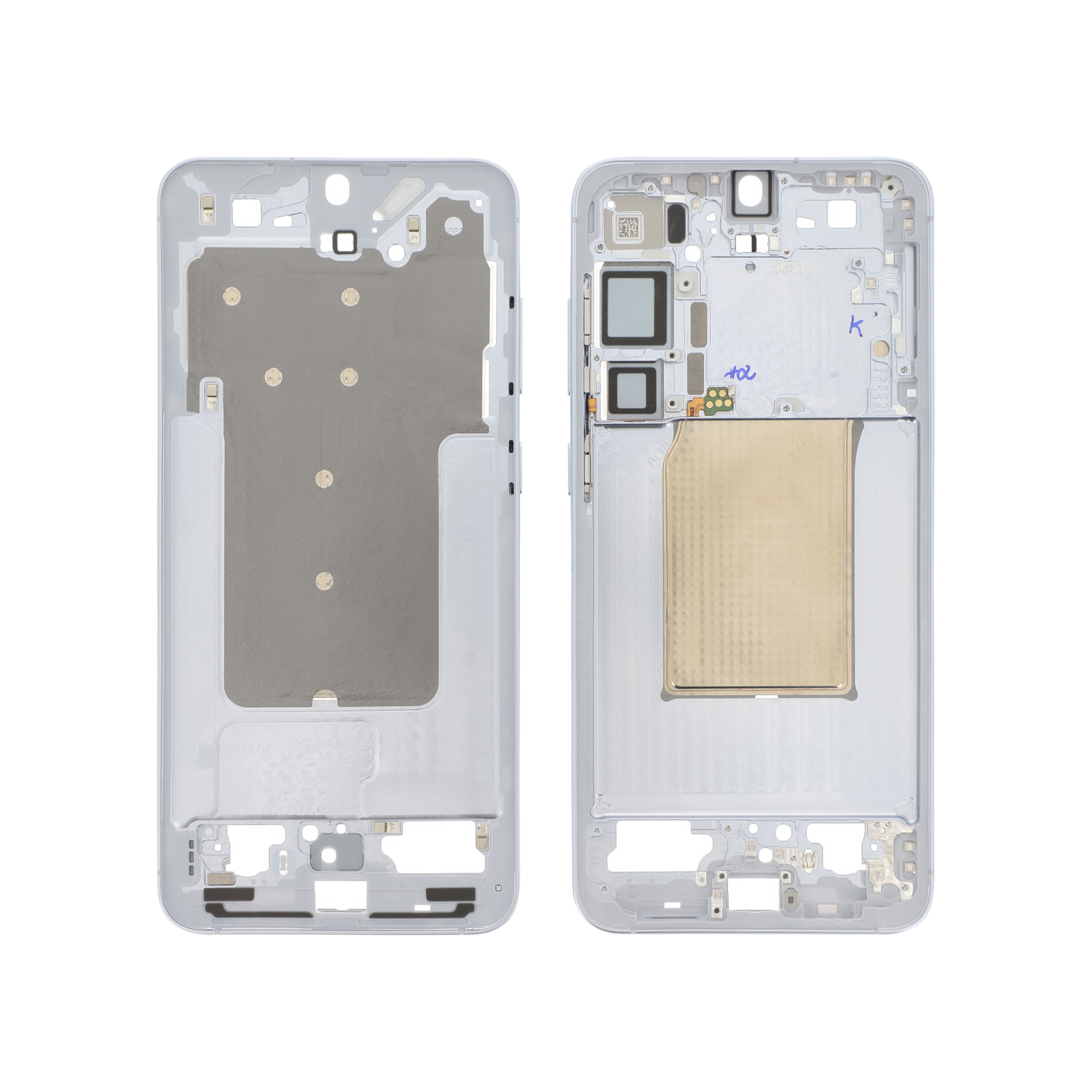 Midframe Light Blue Samsung Galaxy S25+ (S936B) Service Pack
