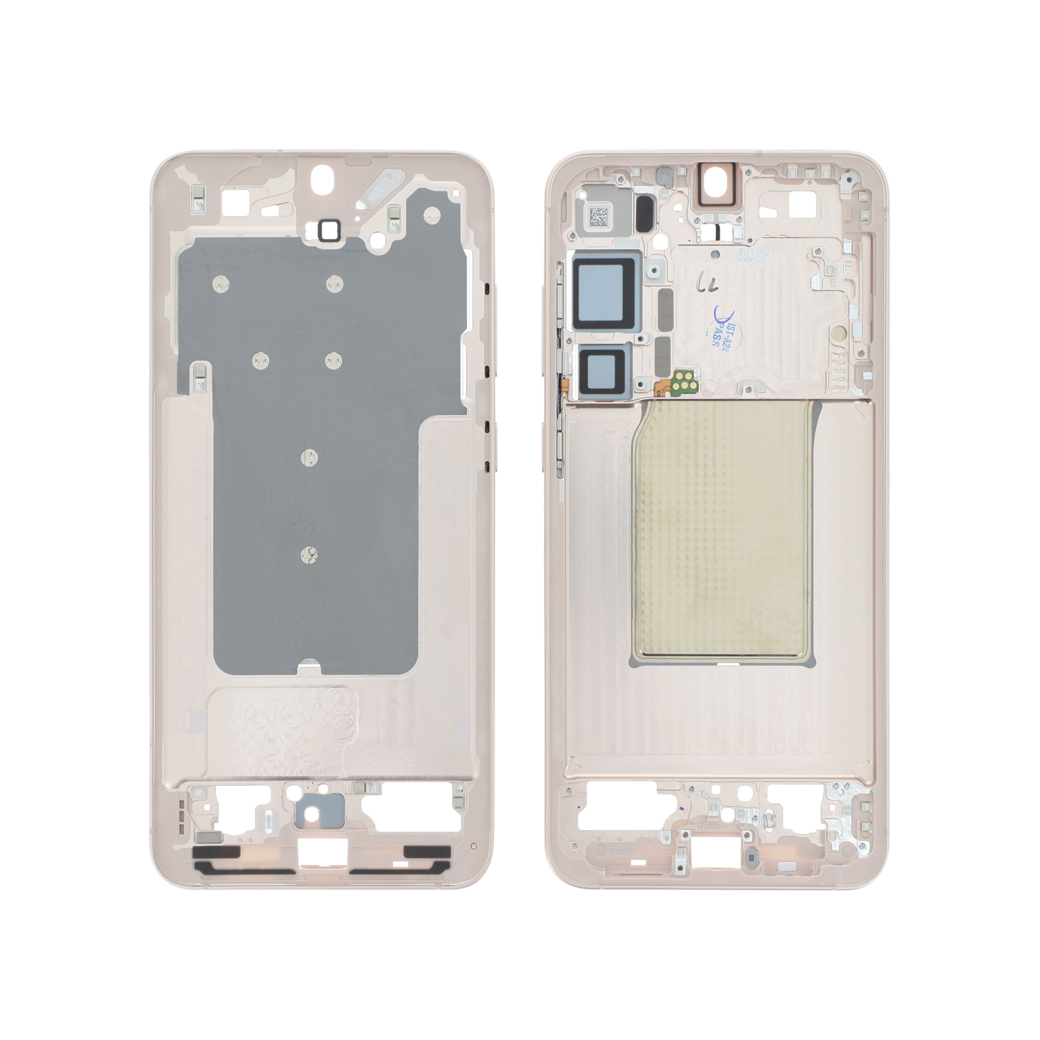Midframe Samsung Galaxy S25+ (S936B) Rose Gold Service Pack