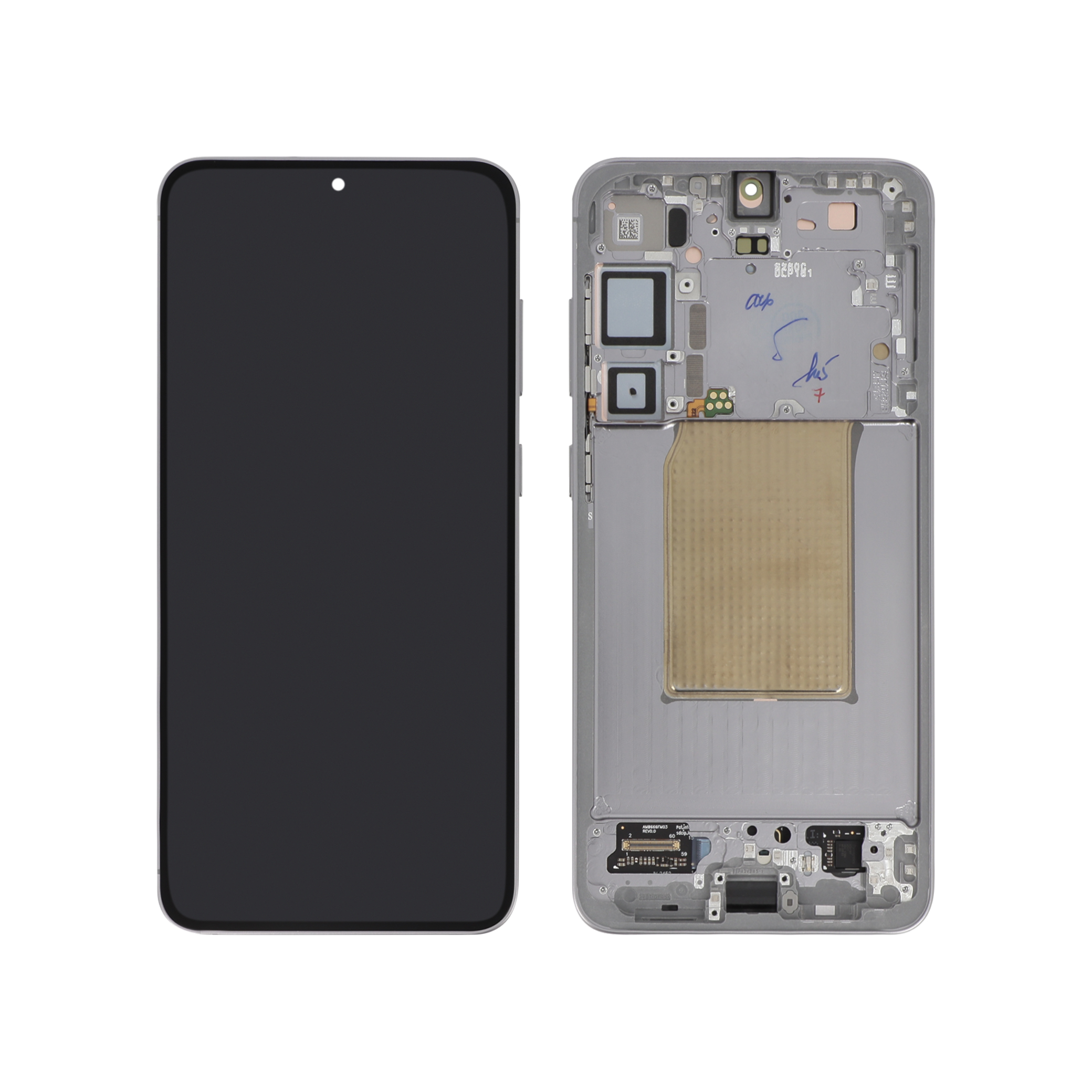 Display complet Samsung Galaxy S25+ (S936B) gri Service Pack PA