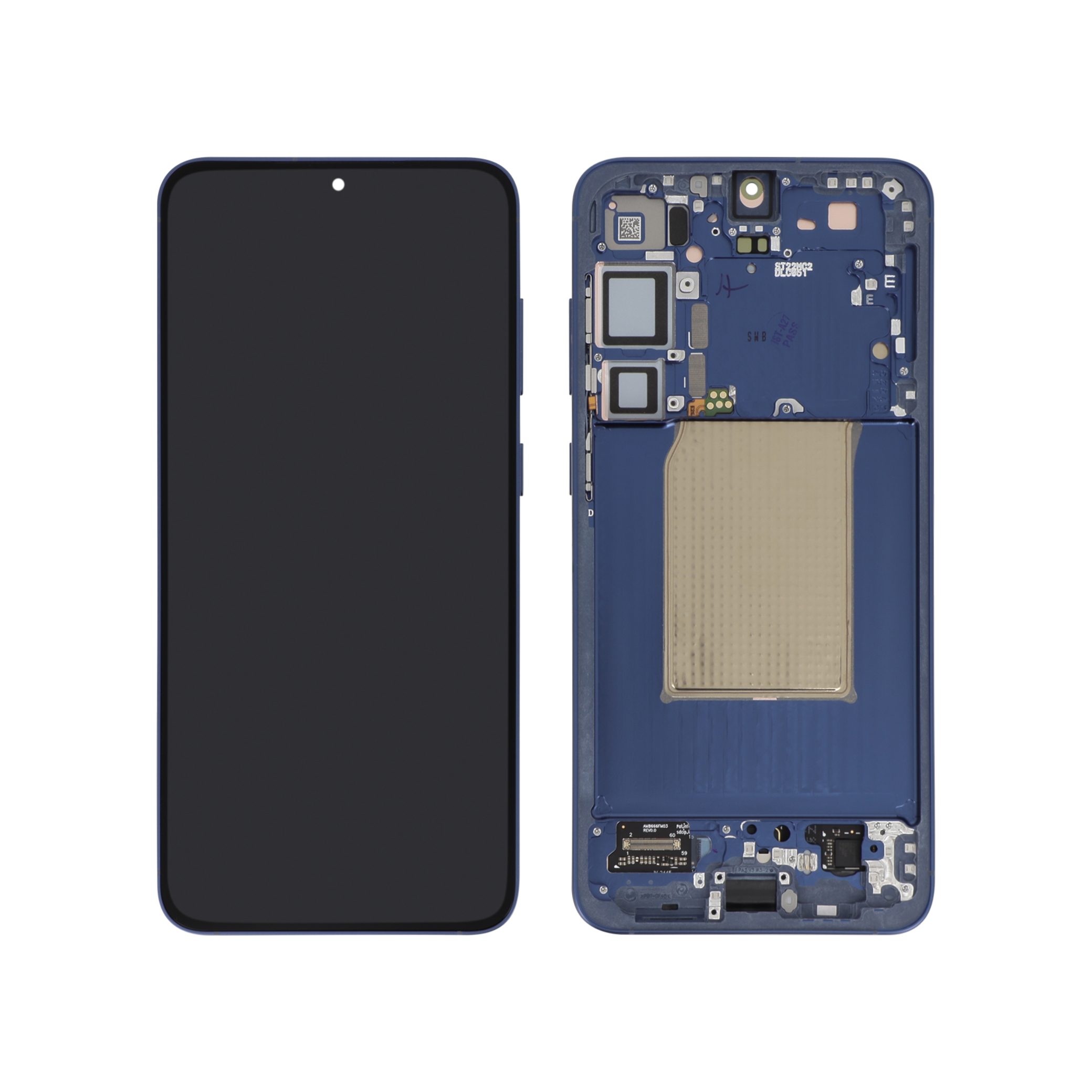 Display complet Samsung Galaxy S25+ (S936B) Service Pack PA Midnight Blue