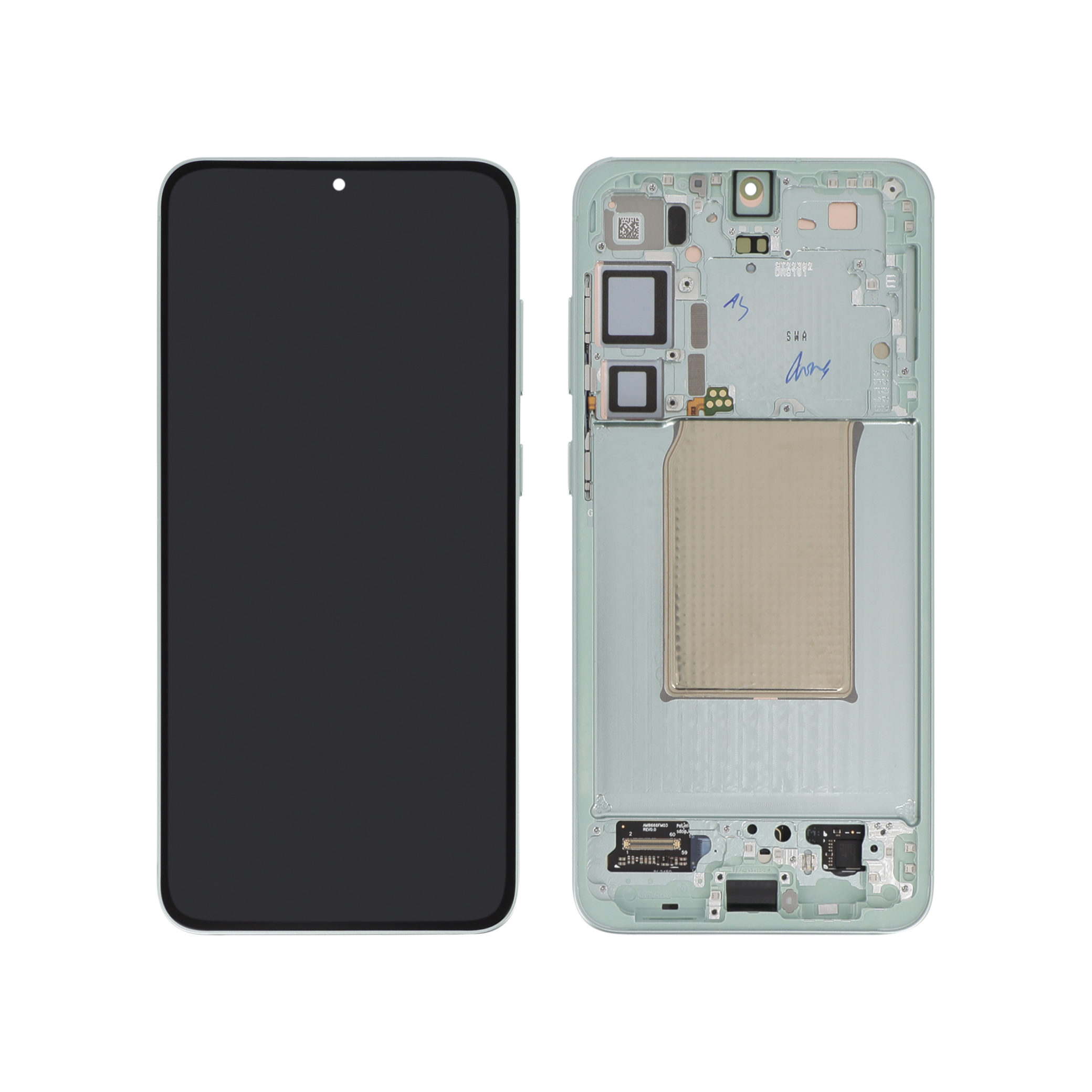 Display complet Samsung Galaxy S25+ (S936B) Water Green Service Pack PA