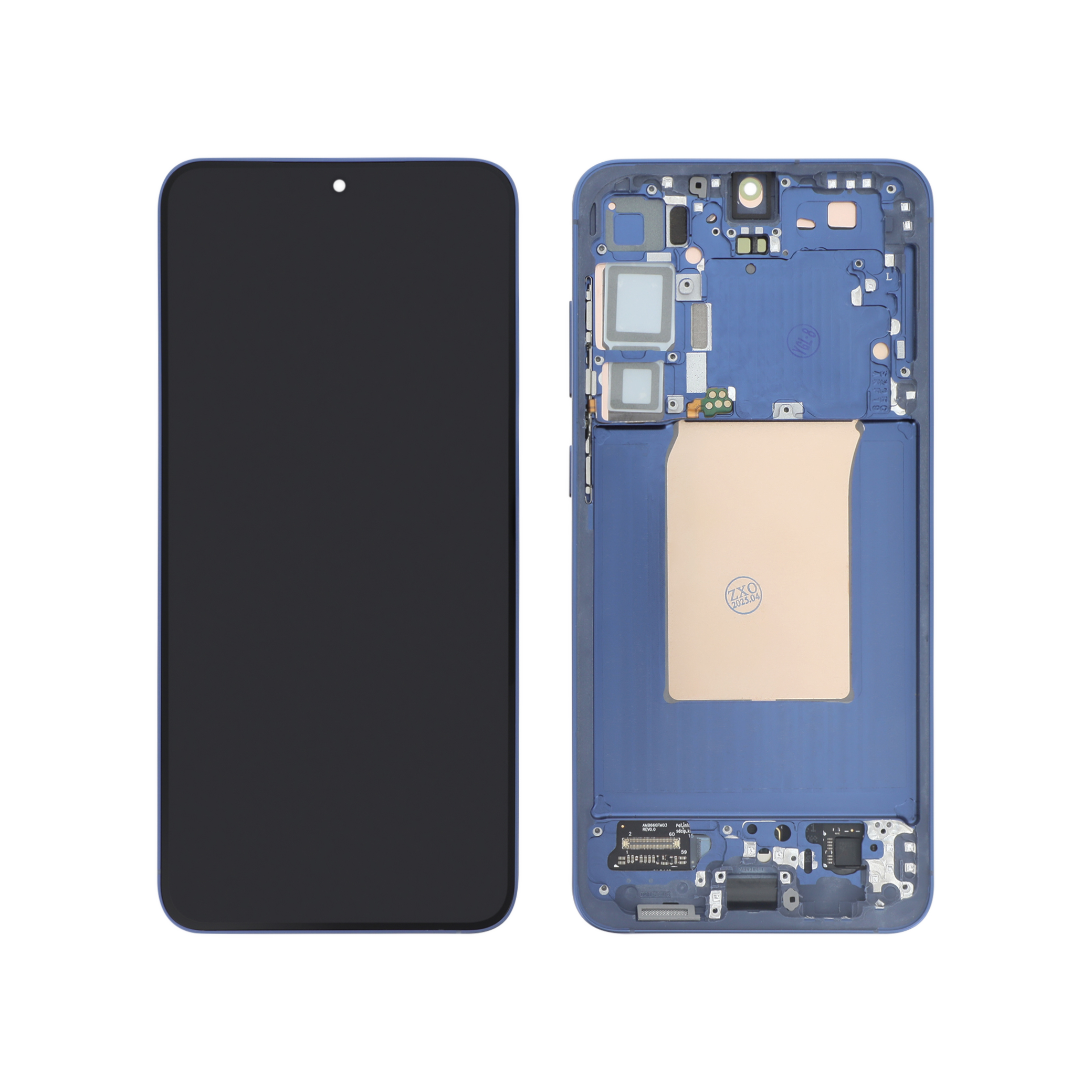 Display complet Samsung Galaxy S25+ (S936B) Blue Night cu ramă Reconditionat
