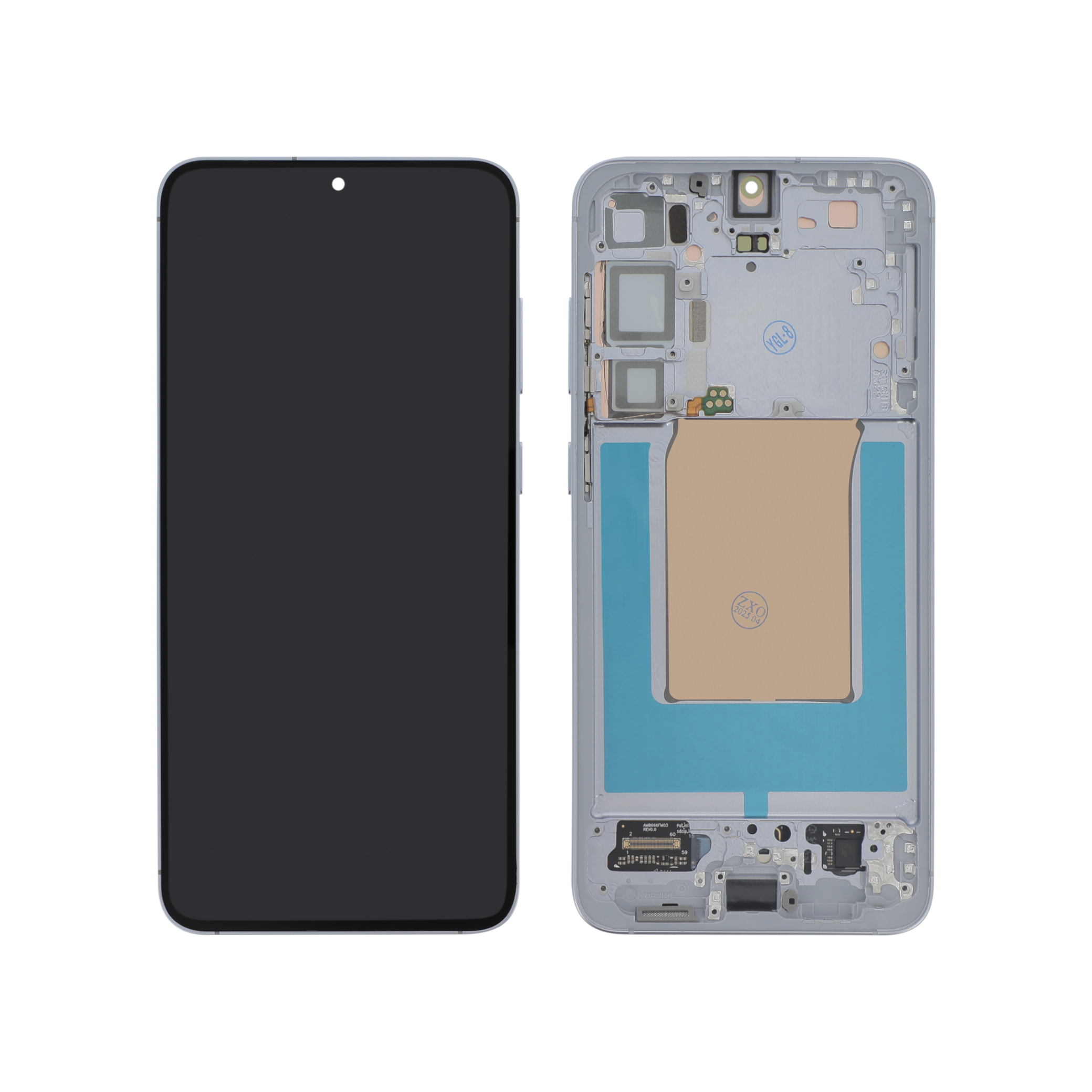 Display complet cu ramă Reconditionat Dark Silver Samsung Galaxy S25+ (S936B)
