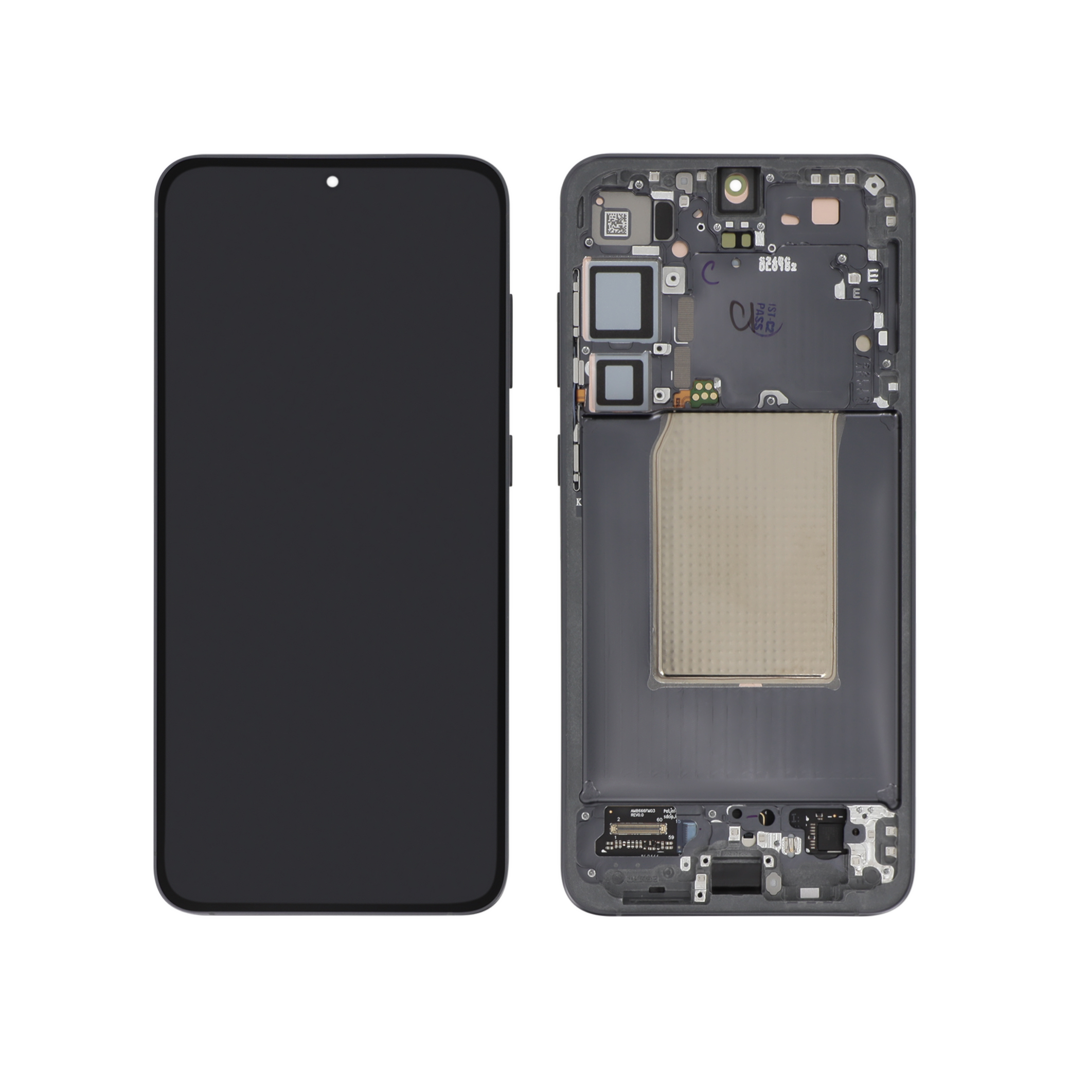 Display complet Samsung Galaxy S25+ (S936B) Absolute Black Service Pack PA