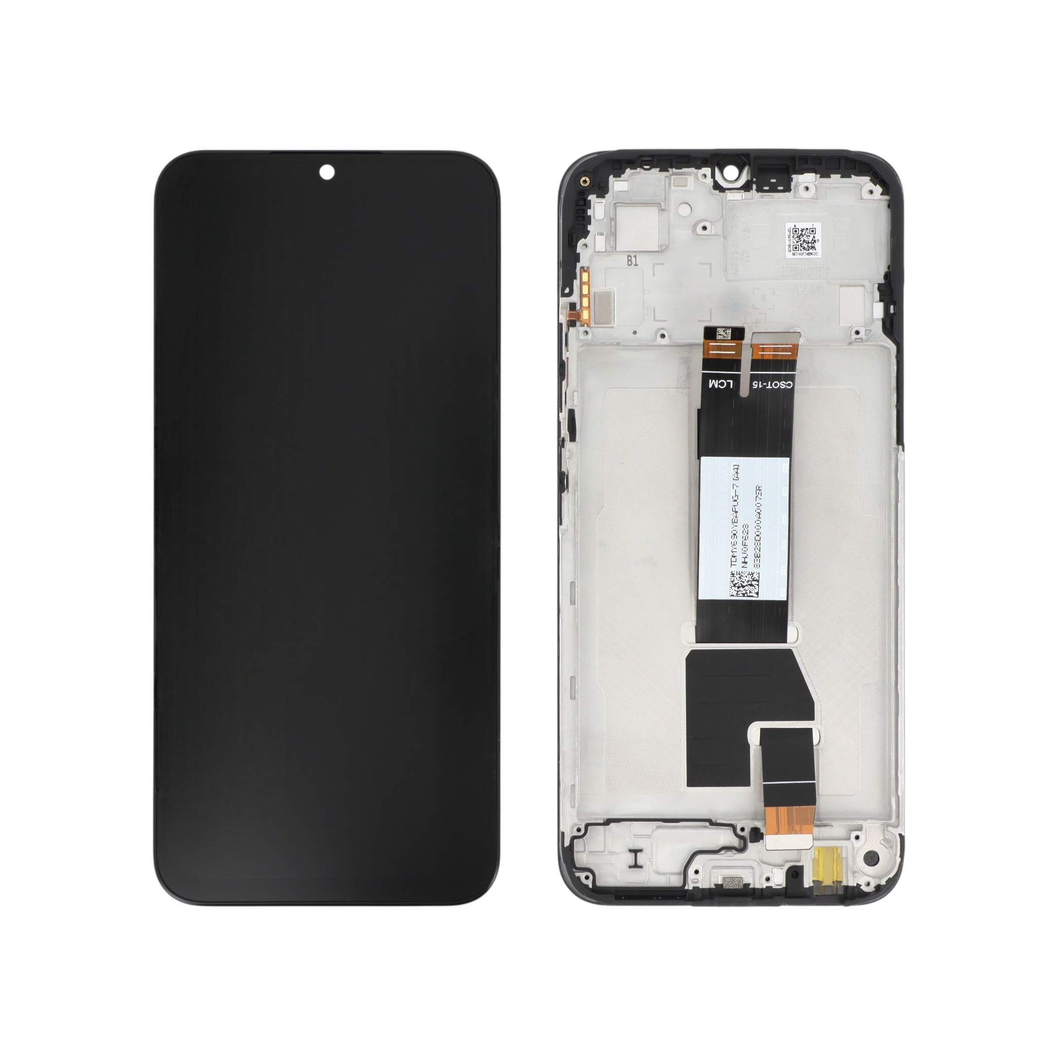Display complet Xiaomi Redmi 15C 4G Global Black Service Pack