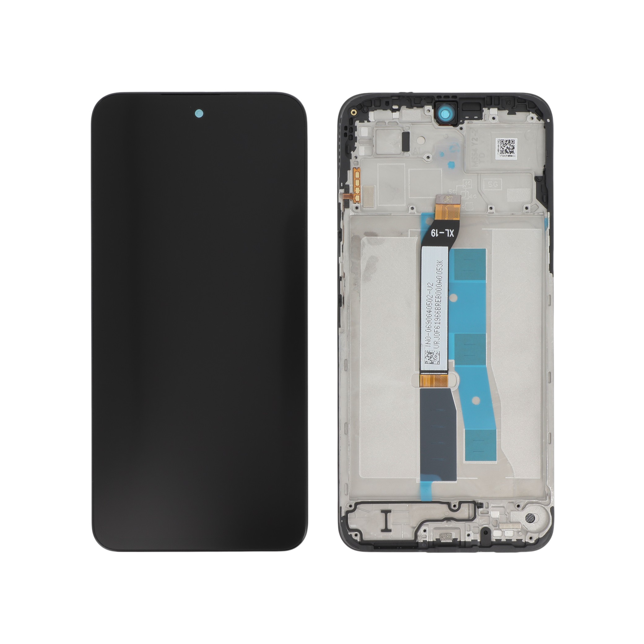 Display complet Xiaomi Redmi 15 4G / Poco M7 4G Negru Service Pack