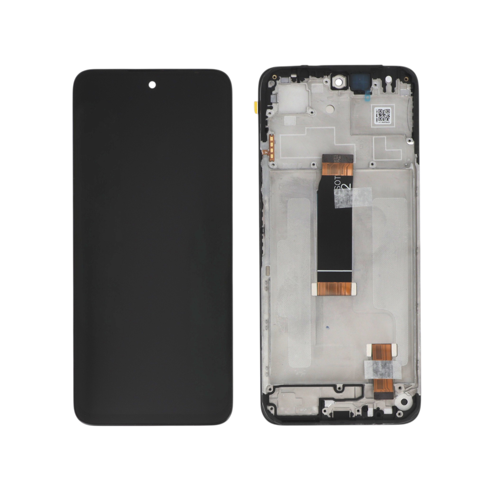 Display complet Xiaomi Redmi 13 / Redmi 13 5G / Poco M6 4G / Poco M6 5G Negru Service Pack