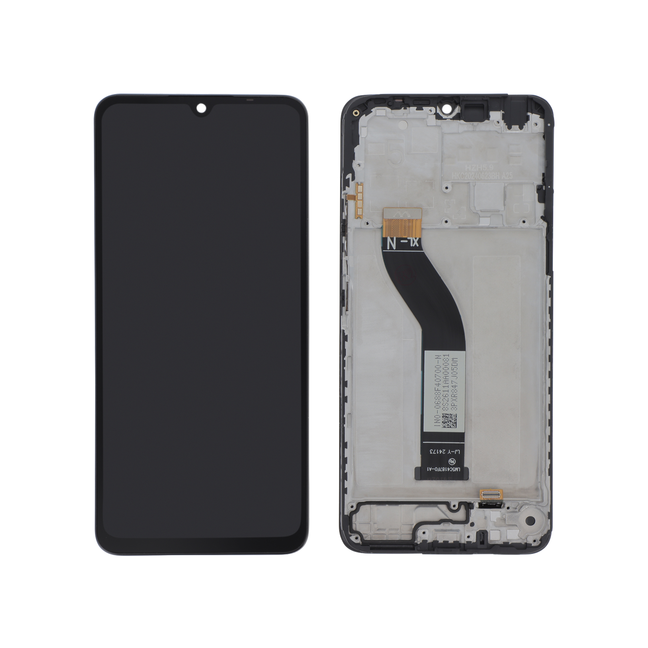 Display complet cu ramă Poco M7 5G / Redmi 14C / Redmi 14C 5G, Compatibil