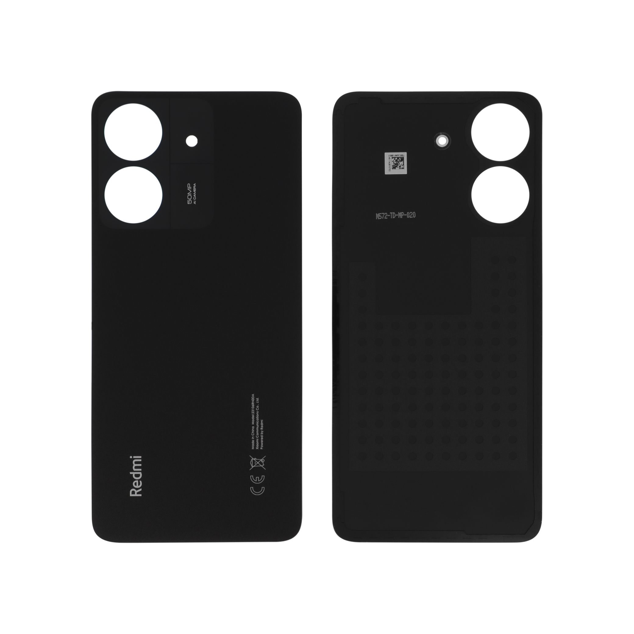 Capac spate Xiaomi Redmi 13C Black Service Pack