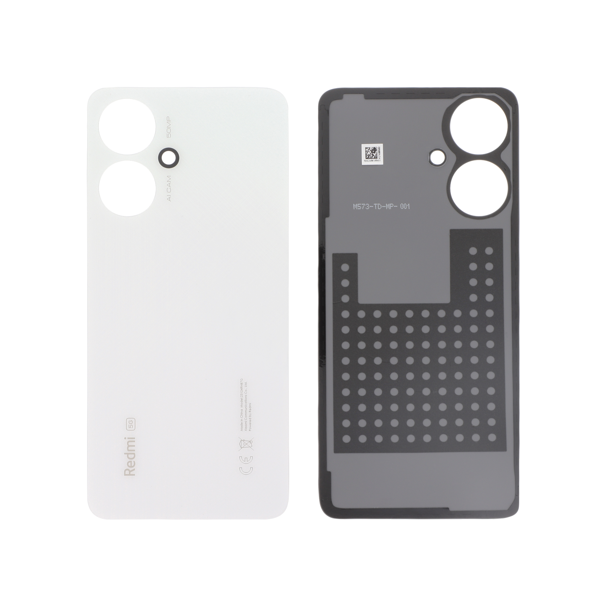 Capac spate White Xiaomi Redmi 13C 5G Service Pack