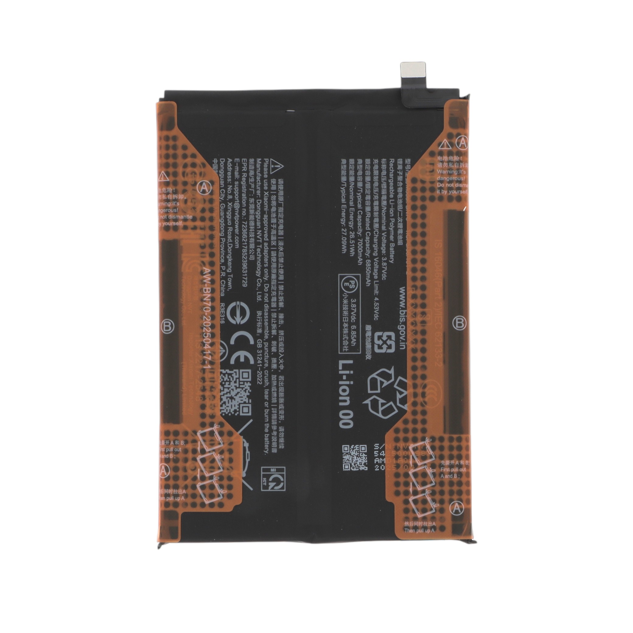 Baterie BN70 Xiaomi Redmi 15 5G Service Pack