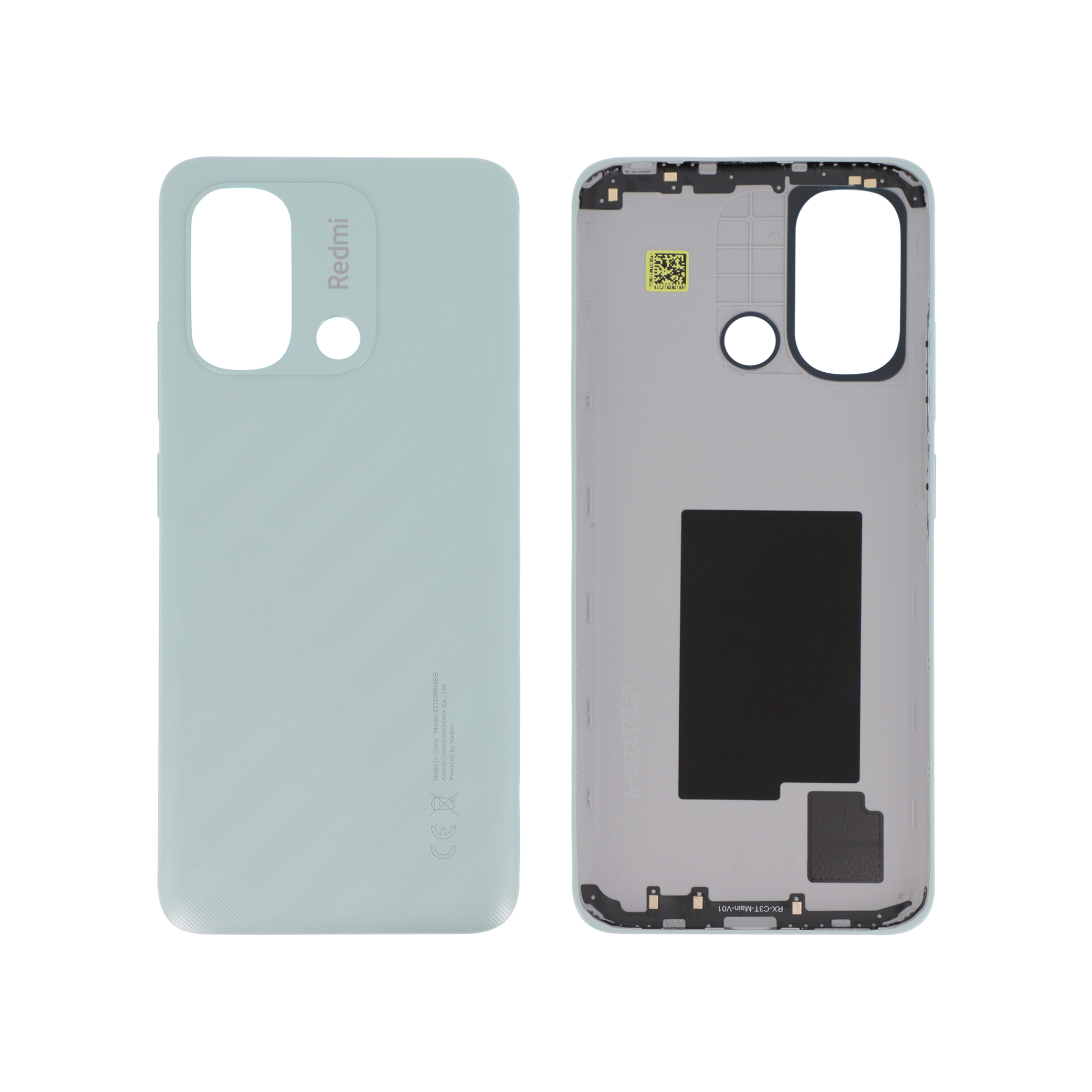 Capac spate Xiaomi Redmi 12C Green Service Pack