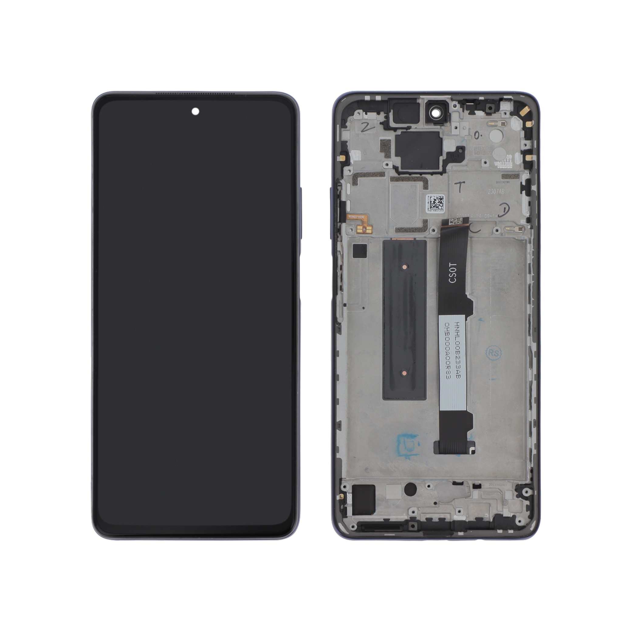 Display complet Xiaomi Mi 10T Lite 5G / Redmi Note 9 Pro 5G Blue Azur Service Pack