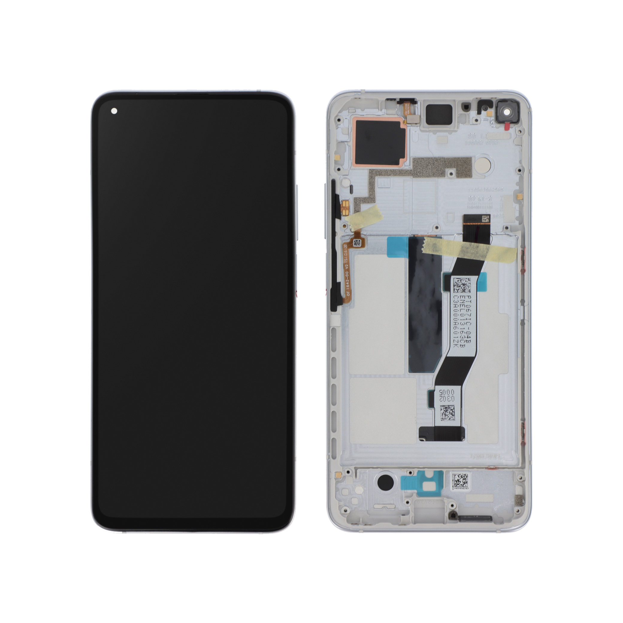 Display complet Xiaomi Mi 10T / Mi 10T Pro Silver Service Pack