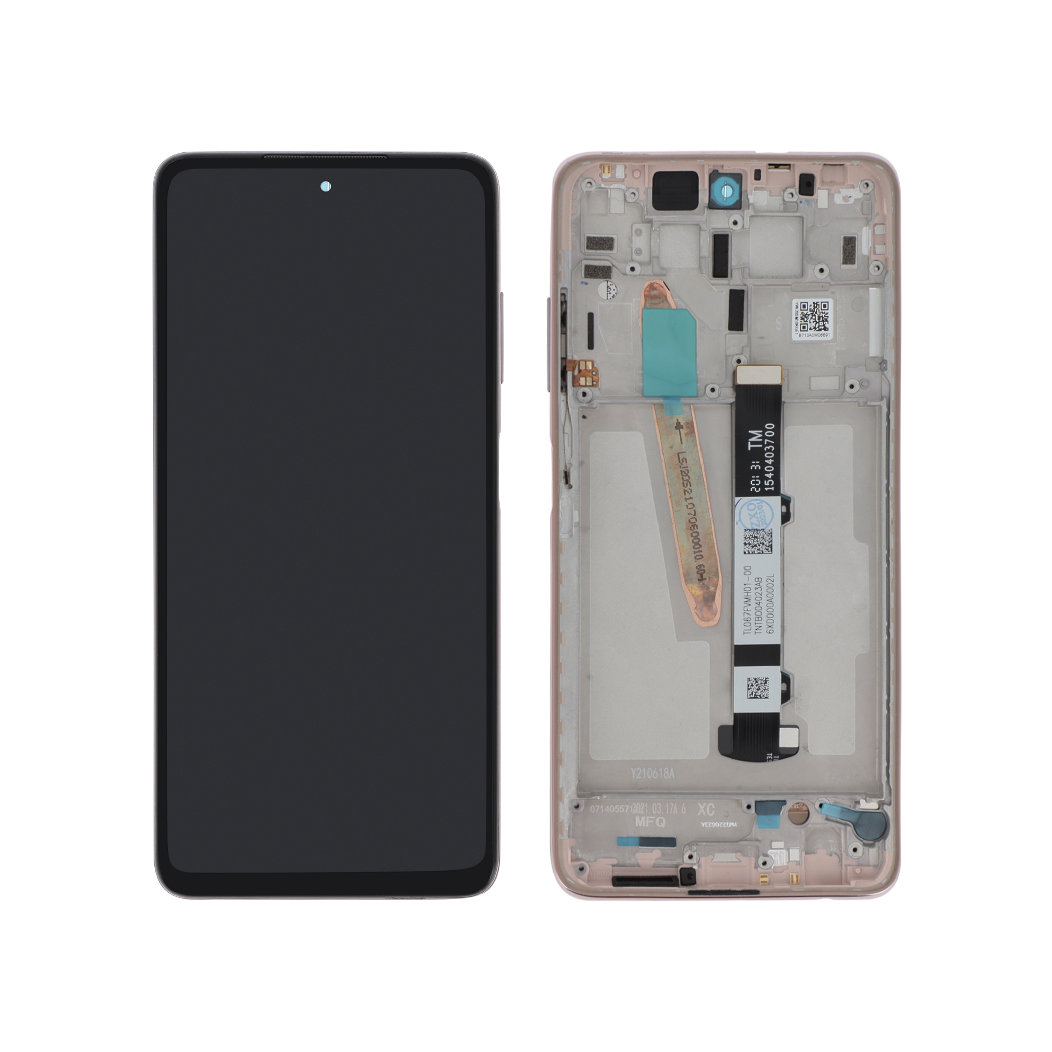 Display complet Xiaomi Poco X3 / X3 Pro Gold Compatibil