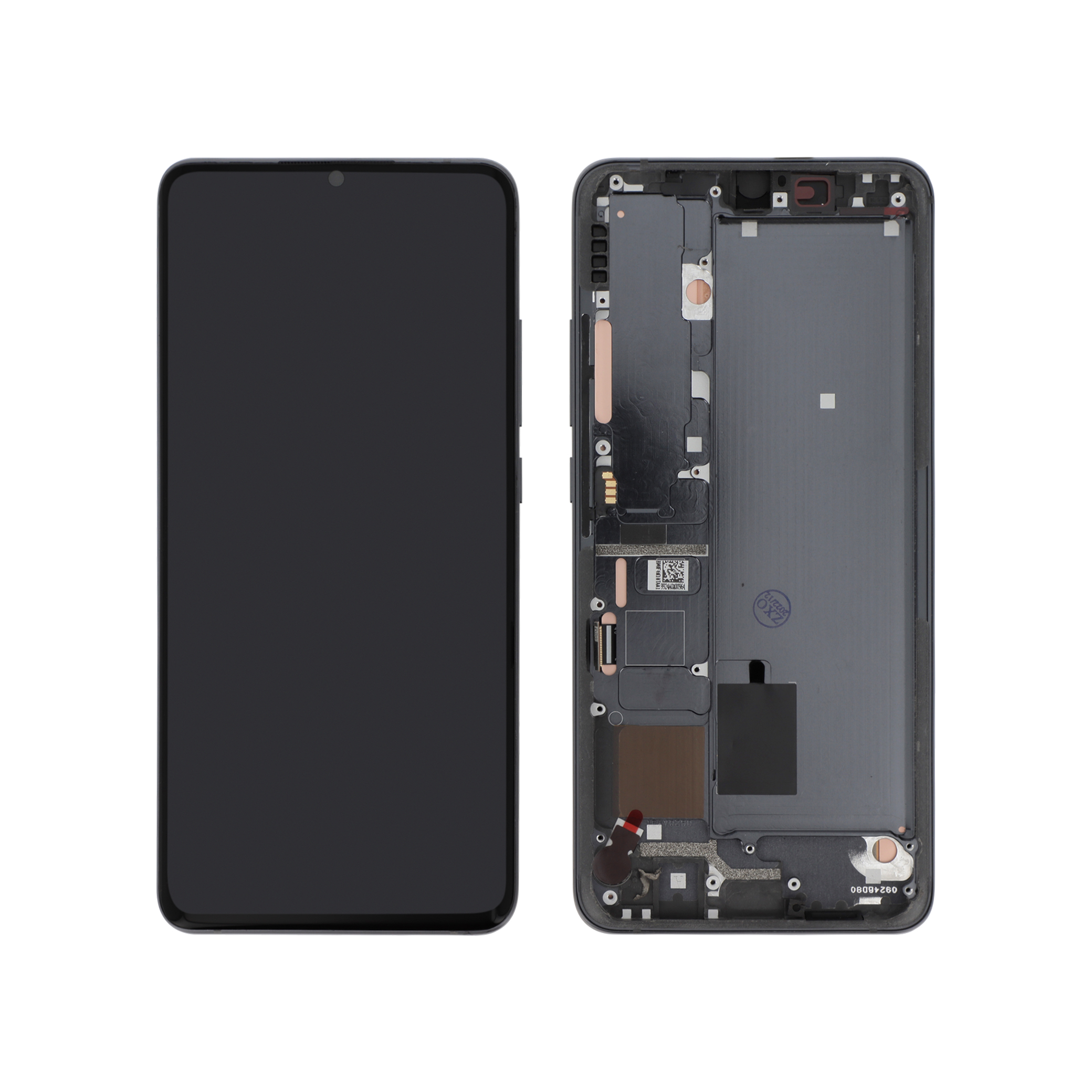 Display Assembly Xiaomi Mi Note 10 / Mi Note 10 Pro Black Compatibil
