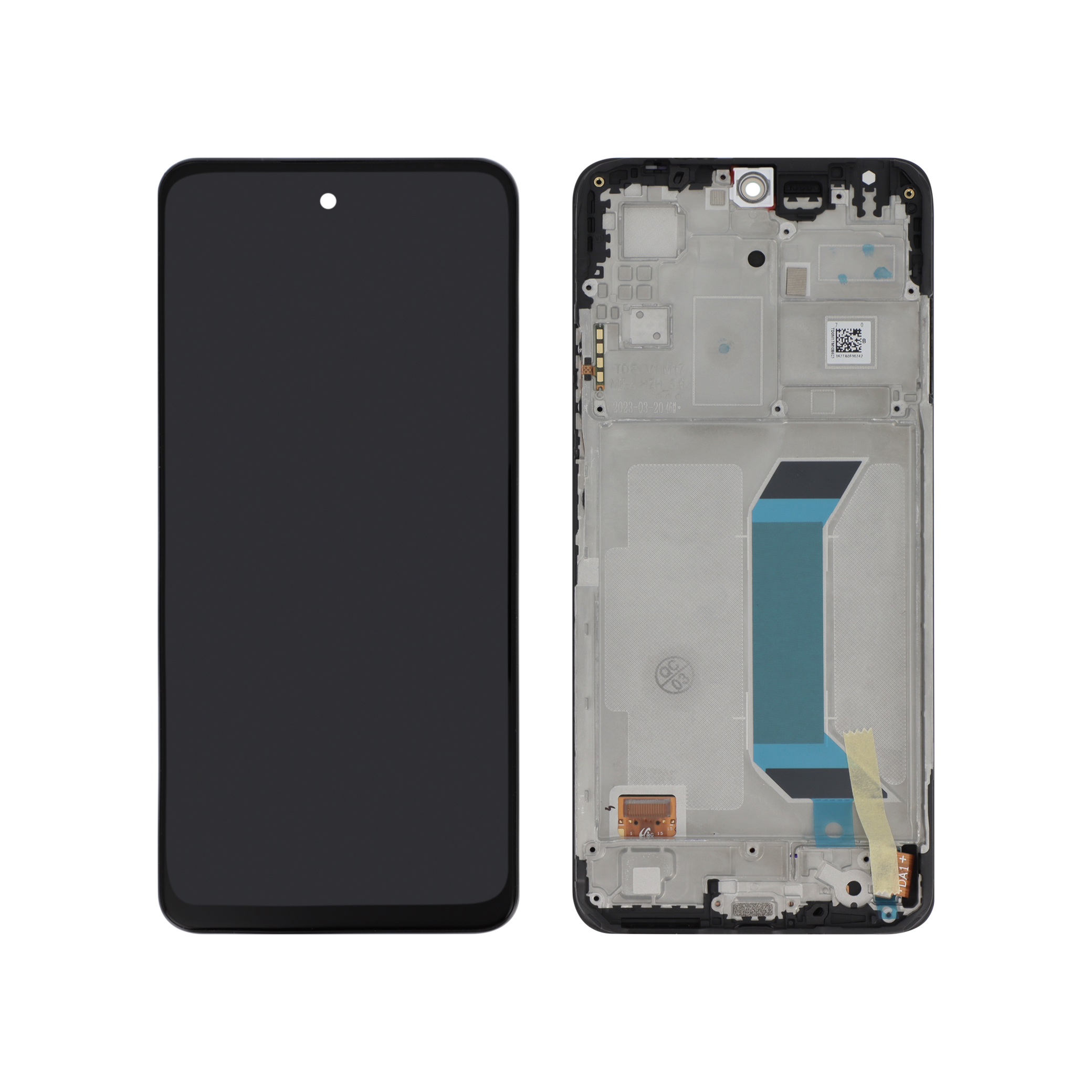 Display Assembly Xiaomi Poco X5 5G / Redmi Note 12 5G Negru Service Pack
