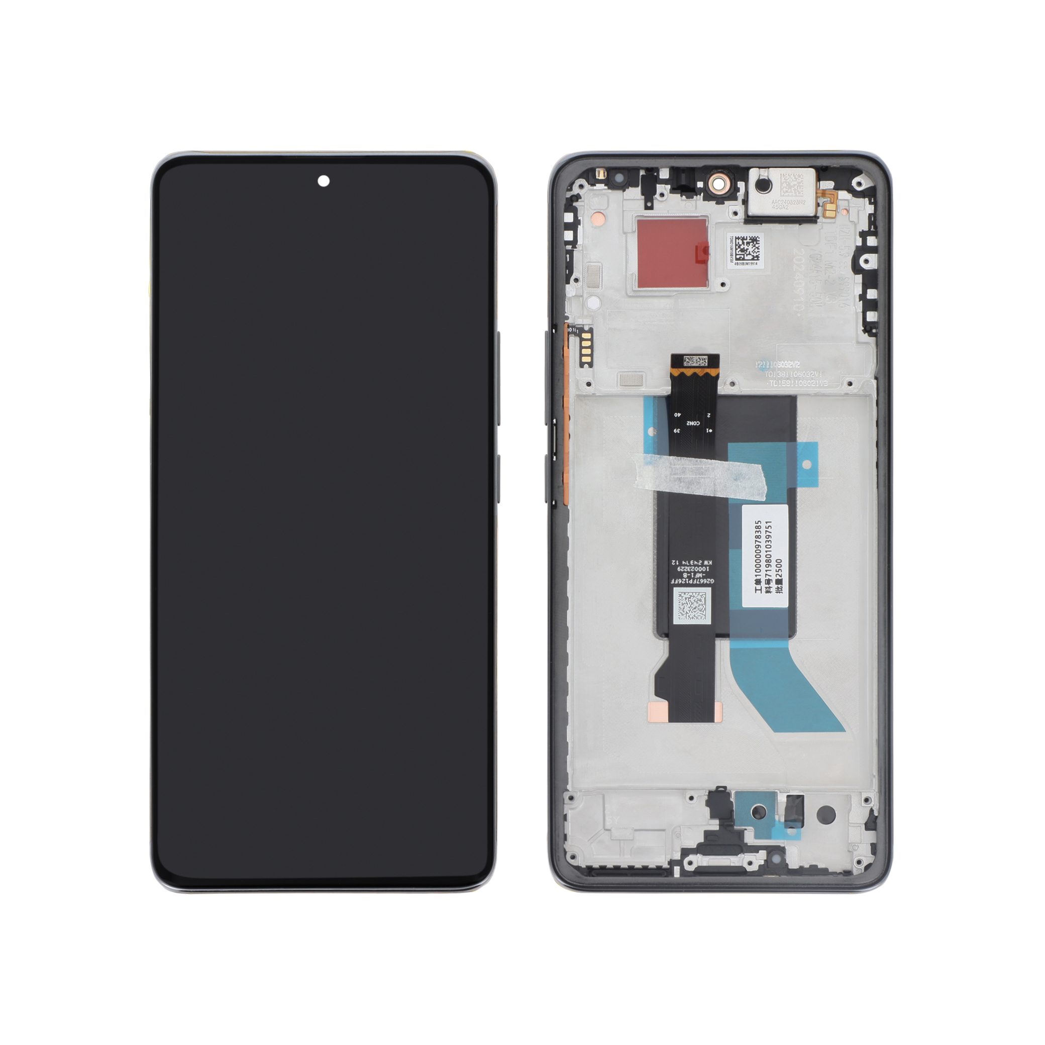 Display complet Xiaomi Poco X7 Negru Service Pack