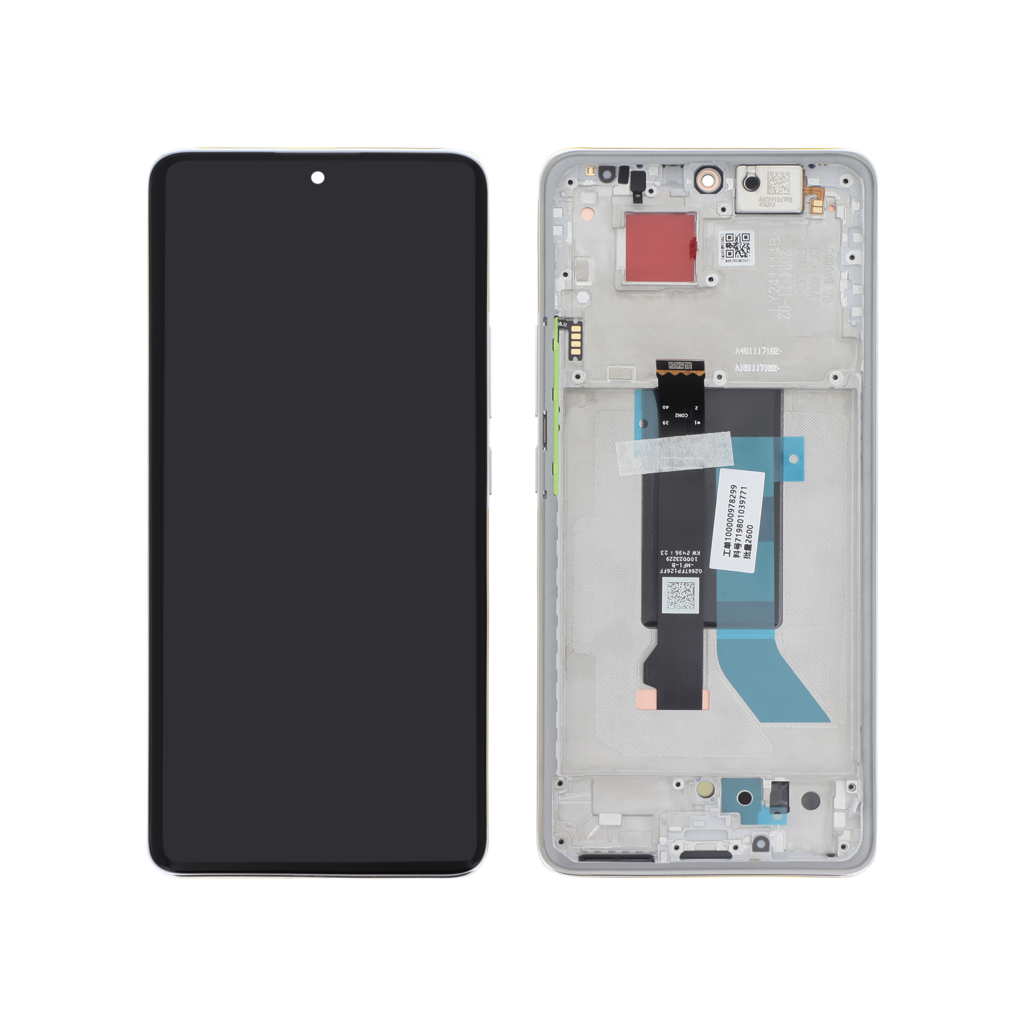 Display complet Xiaomi Poco X7 Silver Service Pack