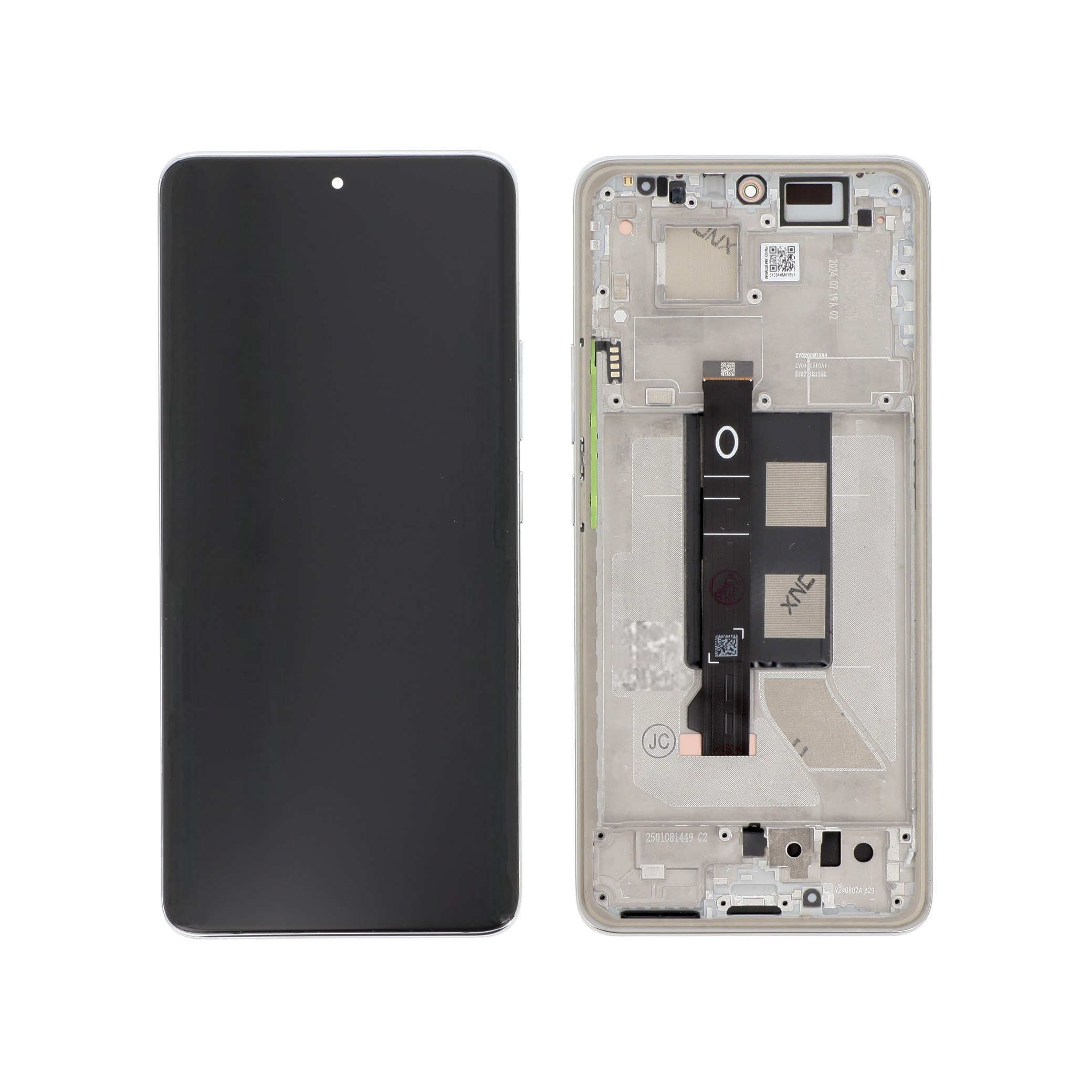 Display complet cu ramă Silver Poco X7 Reconditionat