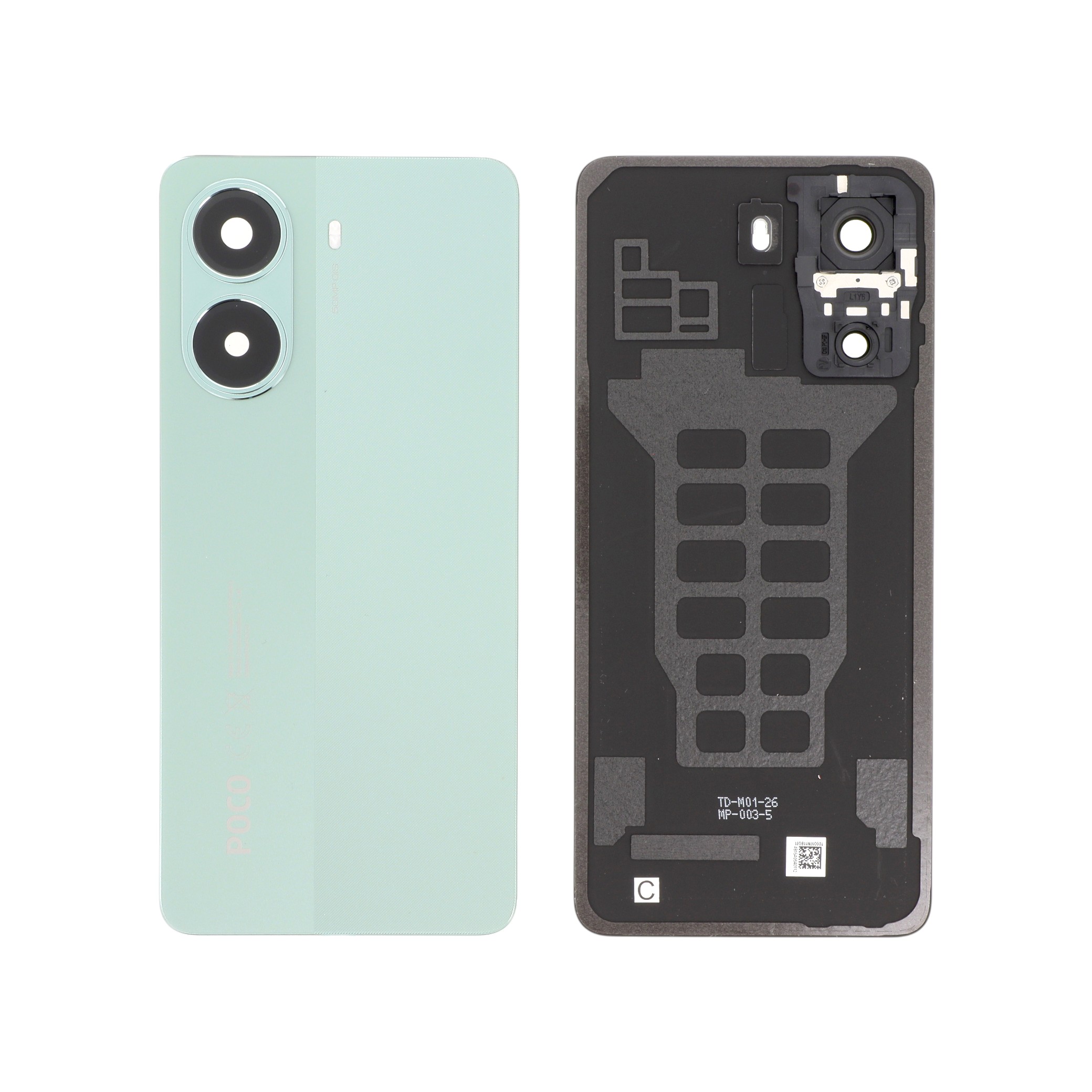 Capac spate Green Xiaomi Poco X7 Pro Service Pack