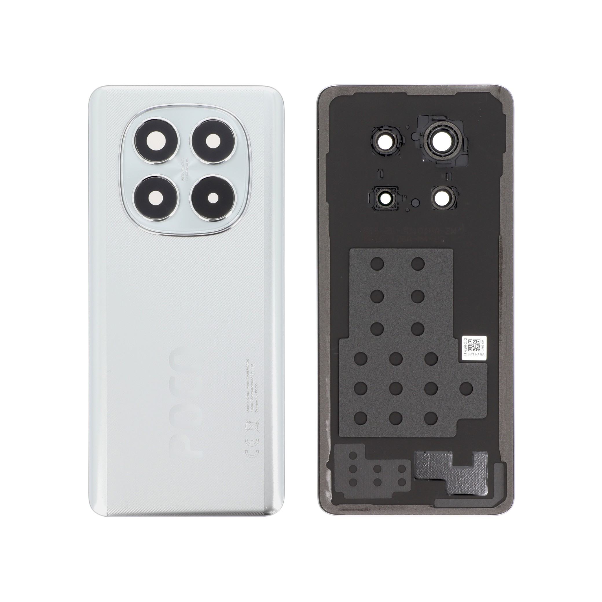 Capac spate Silver Xiaomi Poco X7 Service Pack